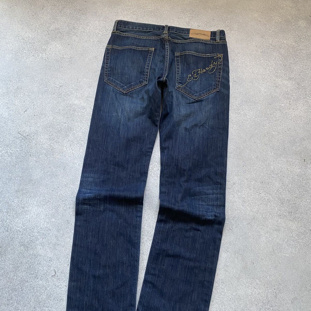 Ed Hardy Vintage Ed Hardy Jeans Baggy Japanese Y2K Size US 34 / EU 50 - 2 Thumbnail