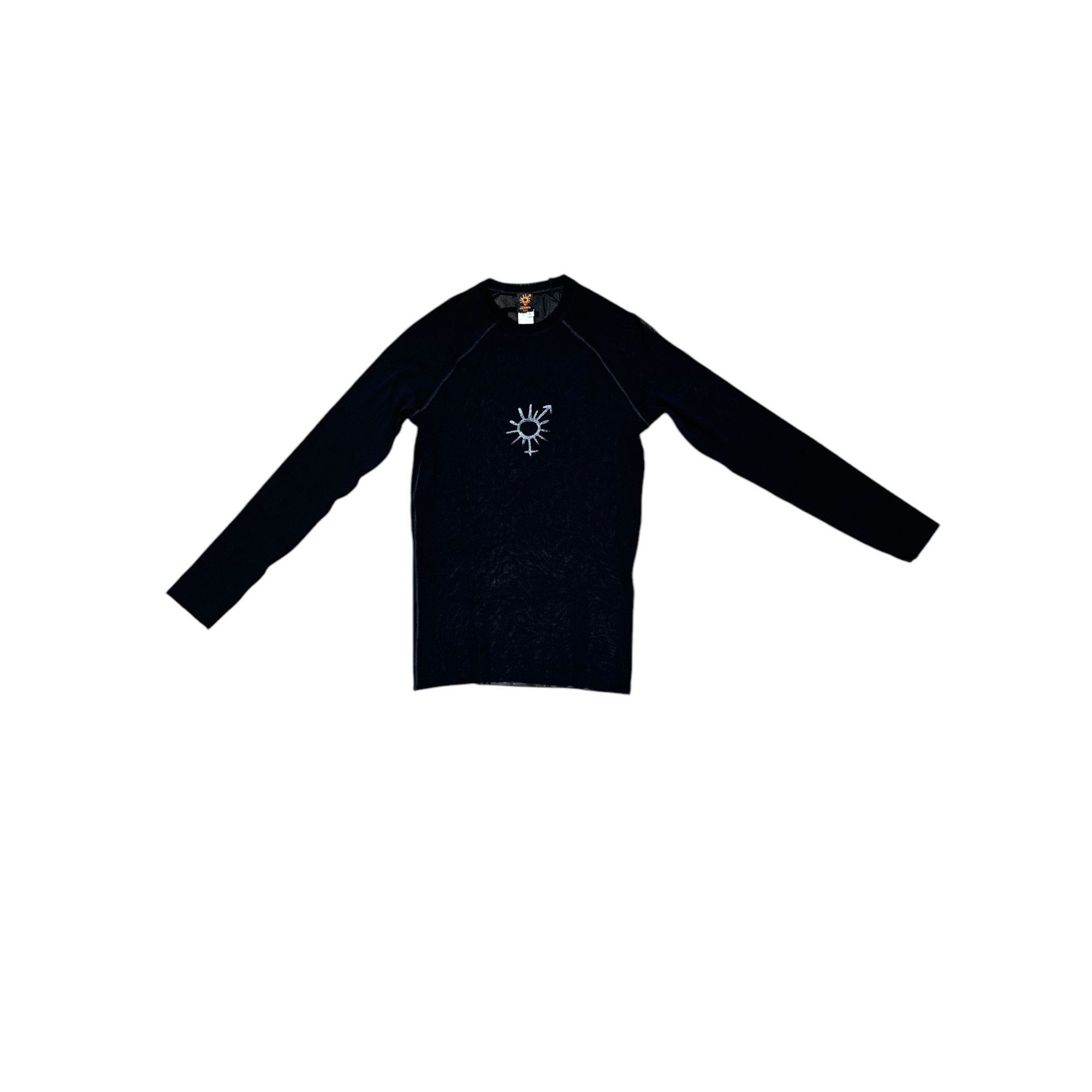 Jean Paul Gaultier Vintage Black Mesh Longsleeves Size US L / EU 52-54 / 3 - 1 Thumbnail