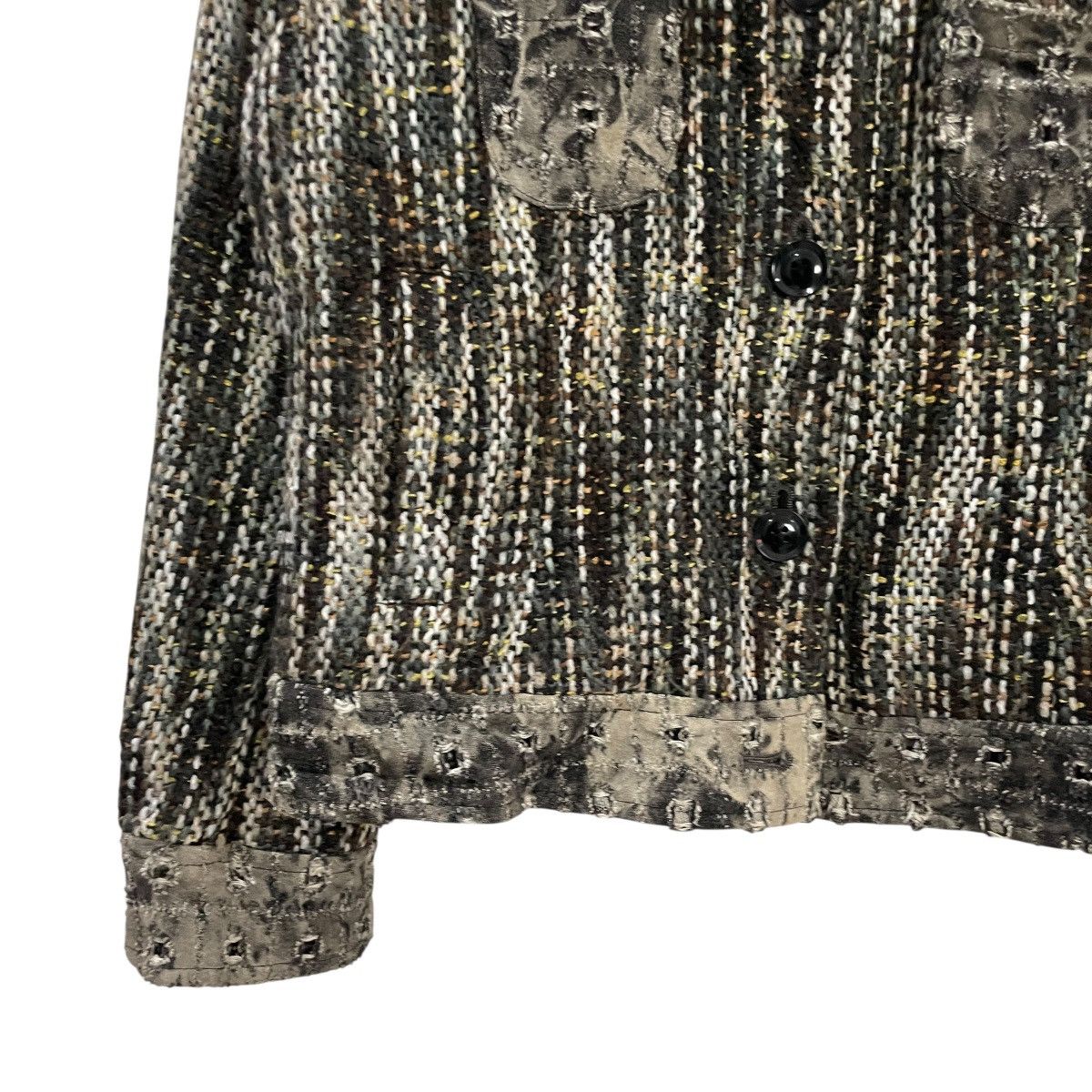 Japanese Brand Vintage Adesso Lora Distressed Style Jacket Size L / US 10 / IT 46 - 3 Thumbnail