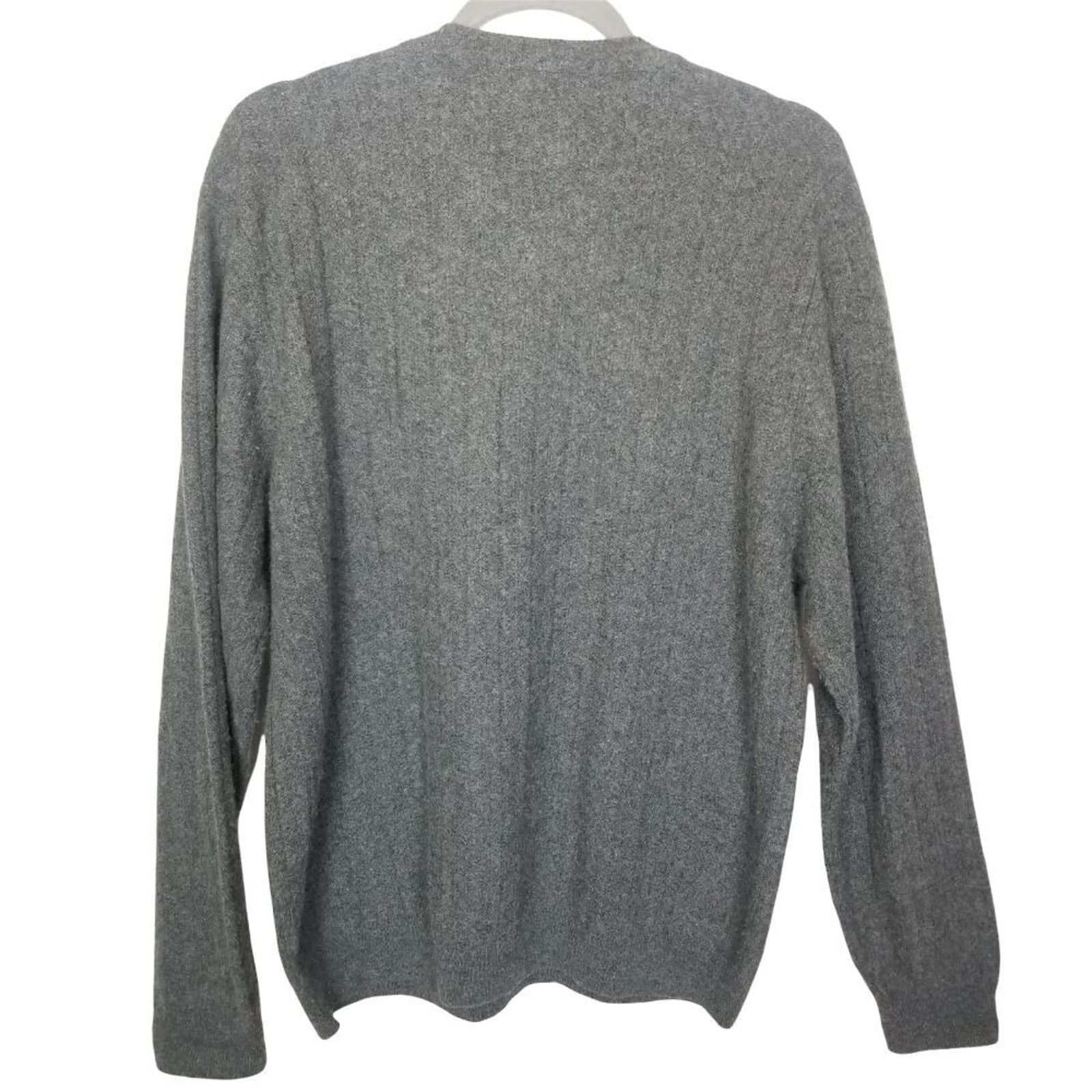 Nordstrom John W. Nordstorm Mens Cashmere Sweater Quiet Luxury Preppy Size US L / EU 52-54 / 3 - 8 Thumbnail