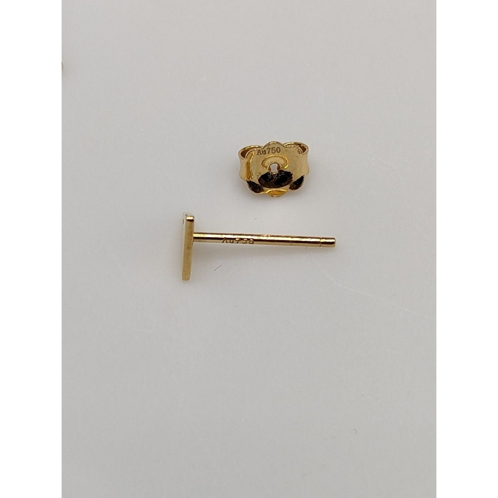 Other 18k Gold Geometric Stud Transformer Earrings Gold NWT Size ONE SIZE - 13 Thumbnail