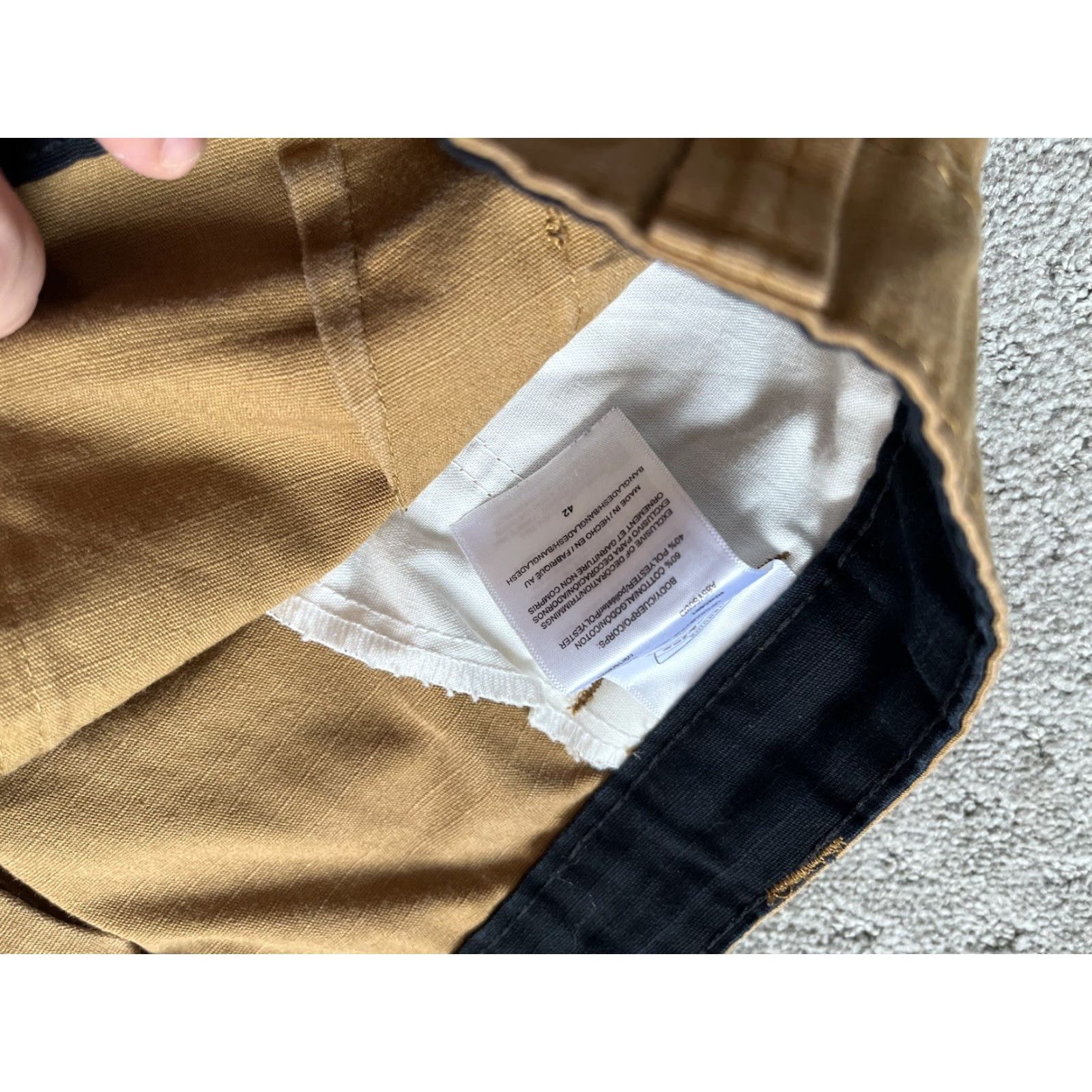 Dickies Dickies Cargo Shorts Mens Size 42 Brown Khaki Outdoors Pockets Cargo Pocket Belt Loops 10 In Inseam Workwear Regular Size US 42 / EU 58 - 4 Thumbnail