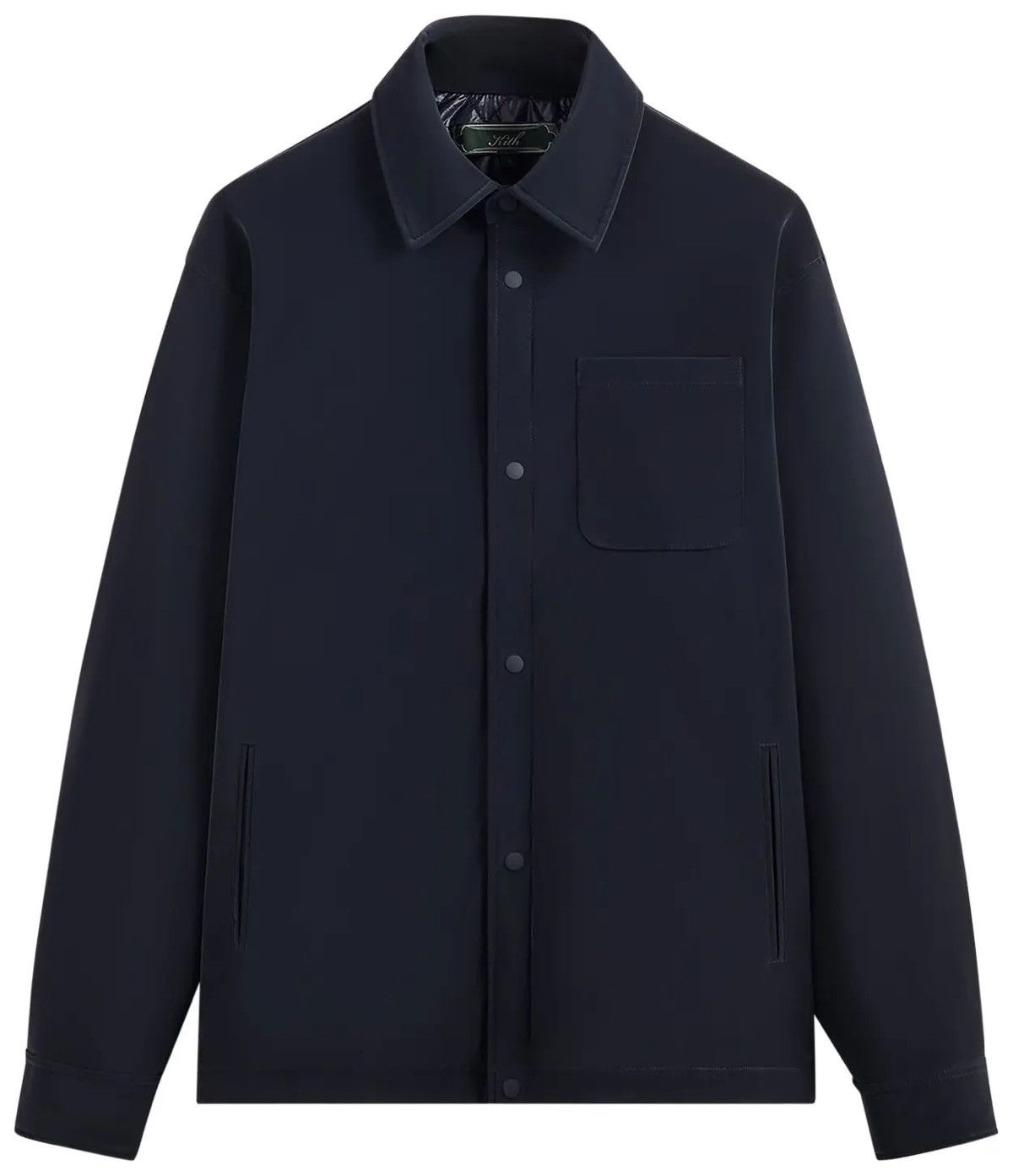 Kith Kith Sueded Brixton Puffed Shirt Jacket - Captain | Grailed