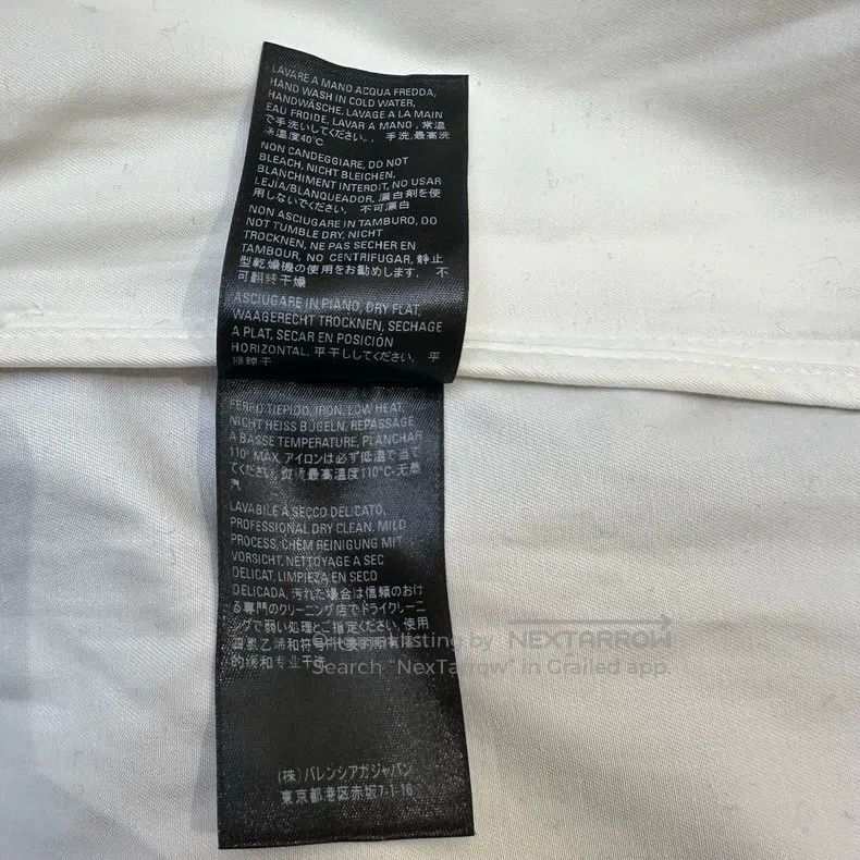 Balenciaga Balenciaga Black and White Windbreaker Jacket Size US S / EU 44-46 / 1 - 5 Thumbnail