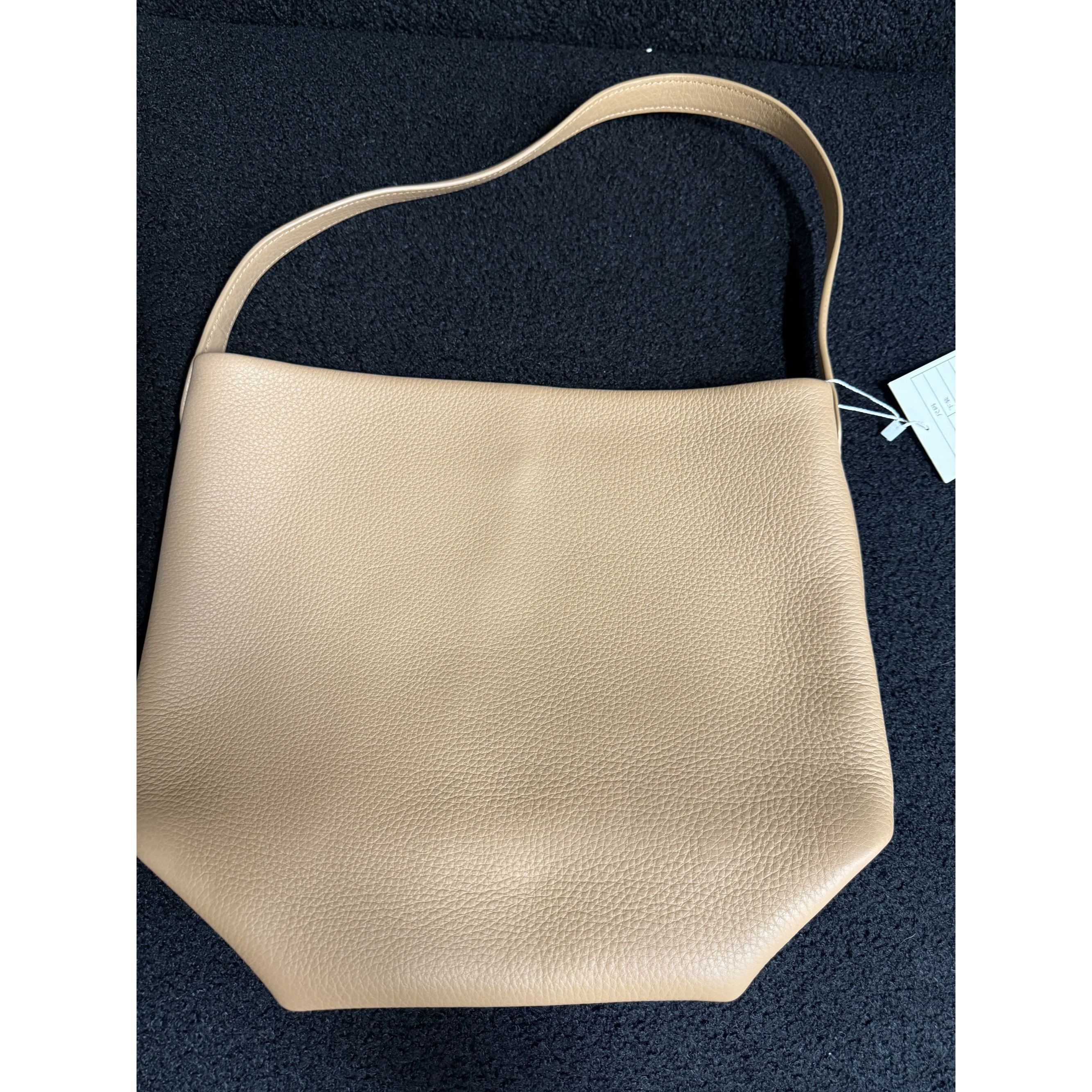 The Row The Row Beige Leather Bucket Bag Made In Italy With Suede In Size ONE SIZE - 2 Thumbnail