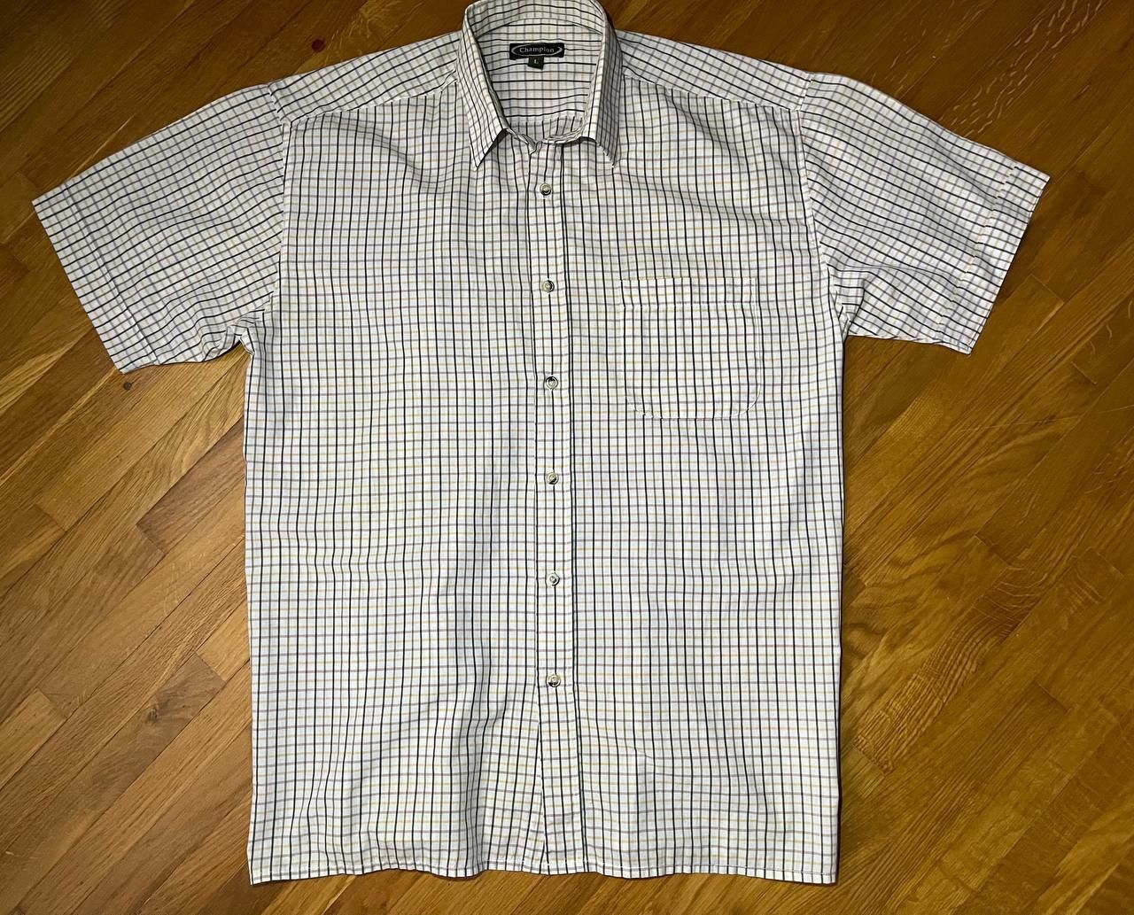 Champion Vintage Champion basic check shirt Size US L / EU 52-54 / 3 - 1 Thumbnail