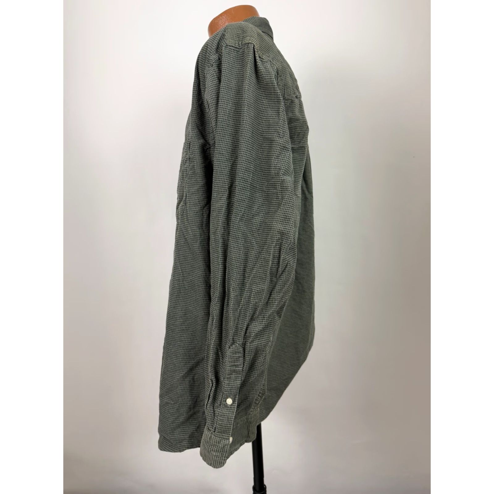 Vintage VINTAGE R&R Outdoors Corduroy Shirt Men L Sage Green Check Lightweight Button-Up Long Sleeve Preppy Size US L / EU 52-54 / 3 - 7 Thumbnail