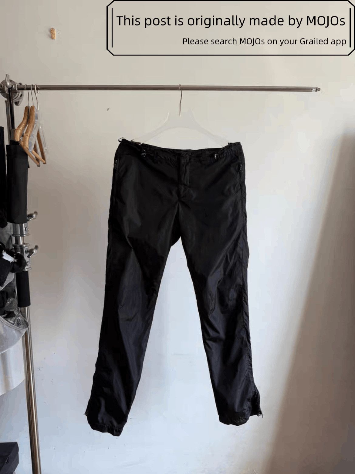 Prada Sz 46 Prada Red Label Nylon Sweatpants Size US 30 / EU 46 - 1 Thumbnail