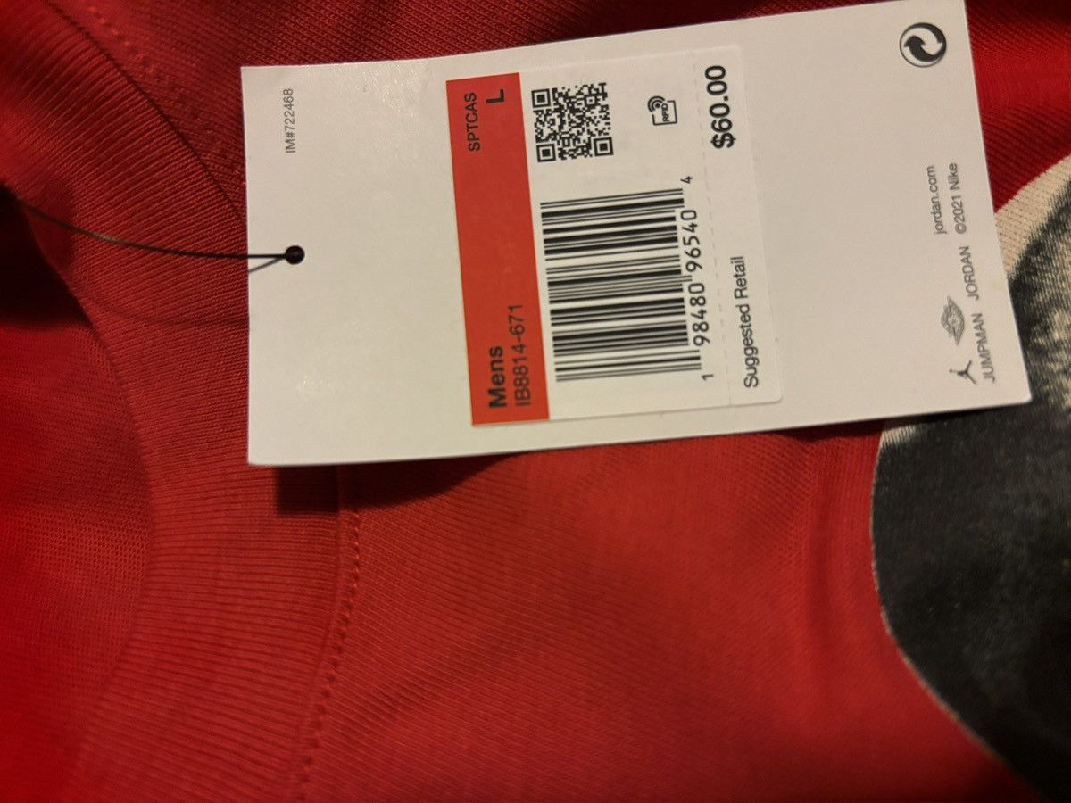 Nike Air Jordan sports jumpan tee Size US L / EU 52-54 / 3 - 4 Thumbnail