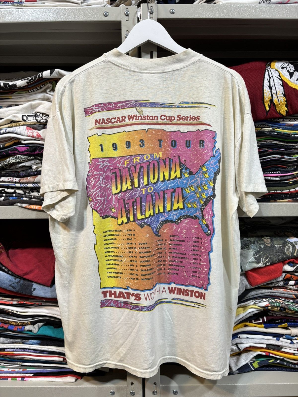 Other Winston Cup 90s Racing Tee Size US XL / EU 56 / 4 - 3 Thumbnail