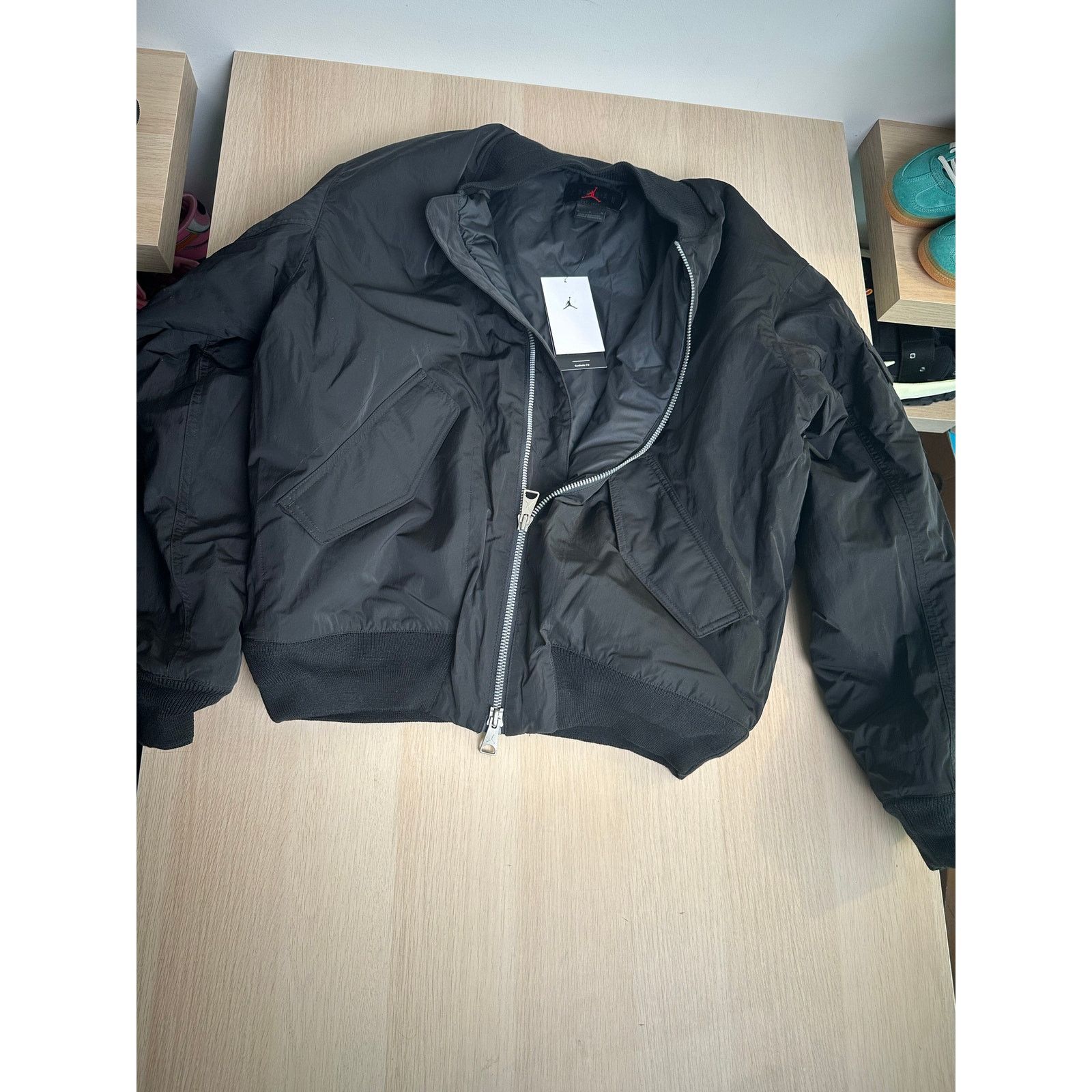 Jordan Brand Jordan Renegade Jacket Bomber - Size M - FB7316-010 Size US M / EU 48-50 / 2 - 3 Thumbnail