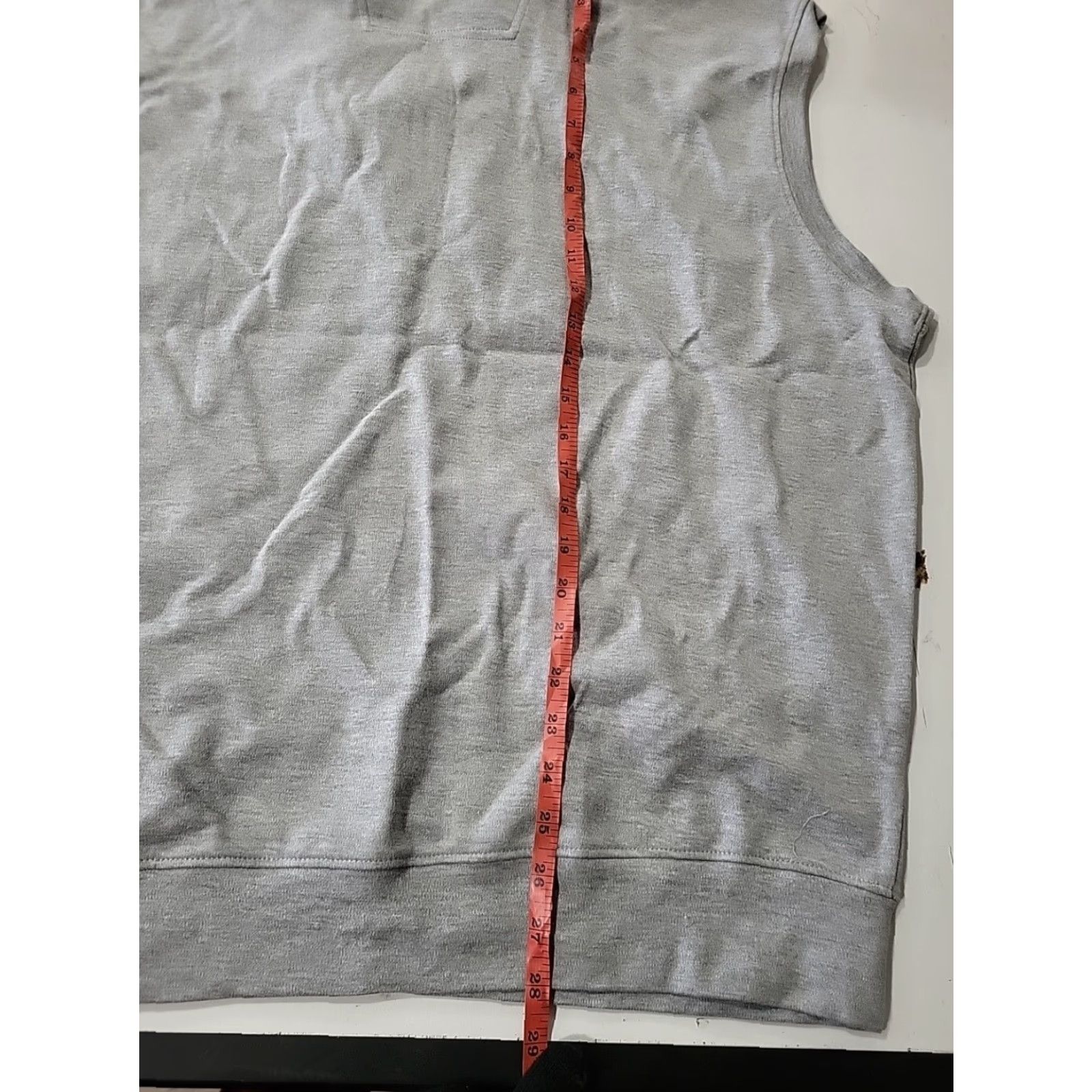Vintage Heritage Cross Vest Mens 1/4 Zip Cotton Gray XL 50" Chest NWT Size US XL / EU 56 / 4 - 6 Thumbnail