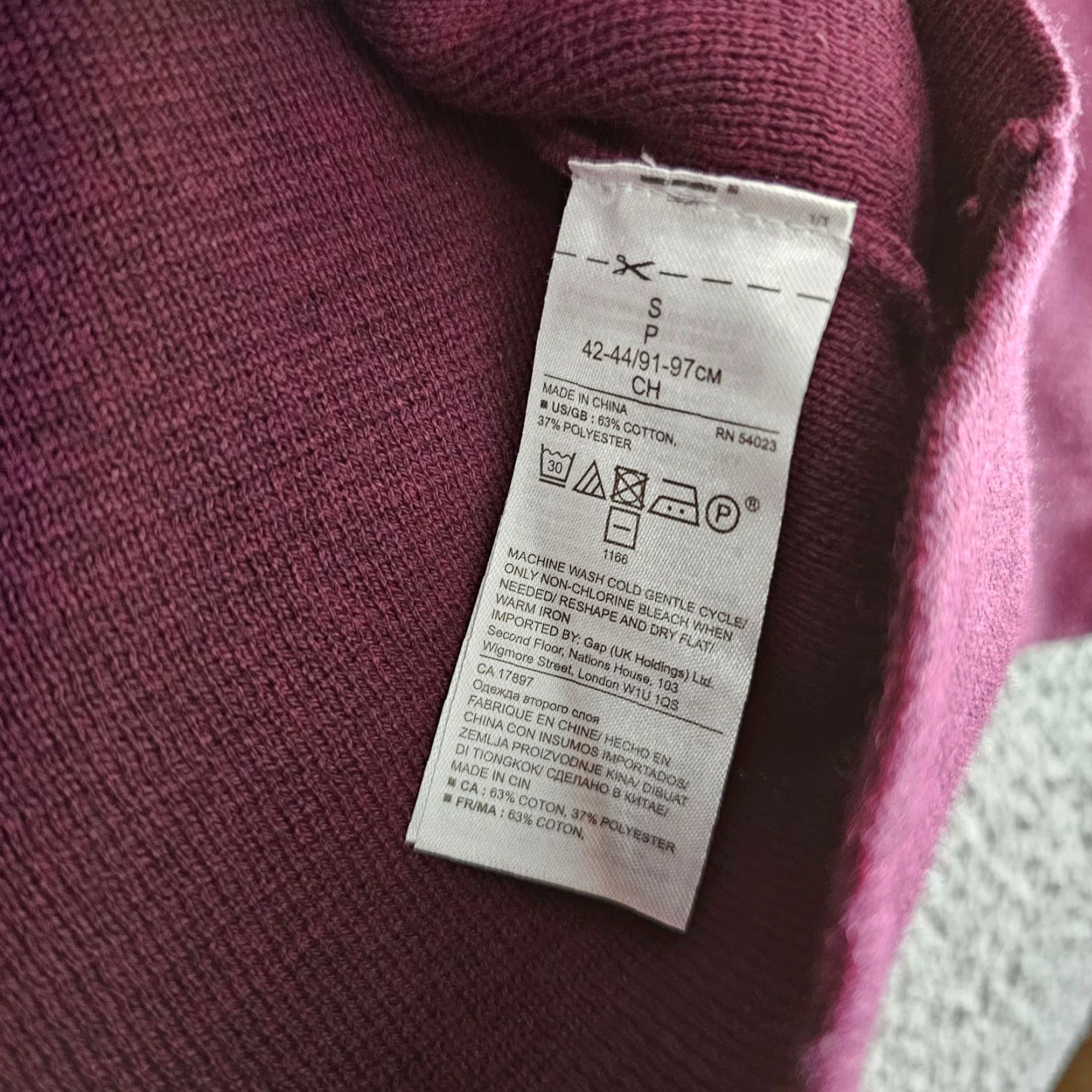 Banana Republic Banana Republic Sweater Mens Small 1/4 Zip Pullover Office Preppy Cotton Blend Red Knit Mock Neck Size US S / EU 44-46 / 1 - 5 Thumbnail
