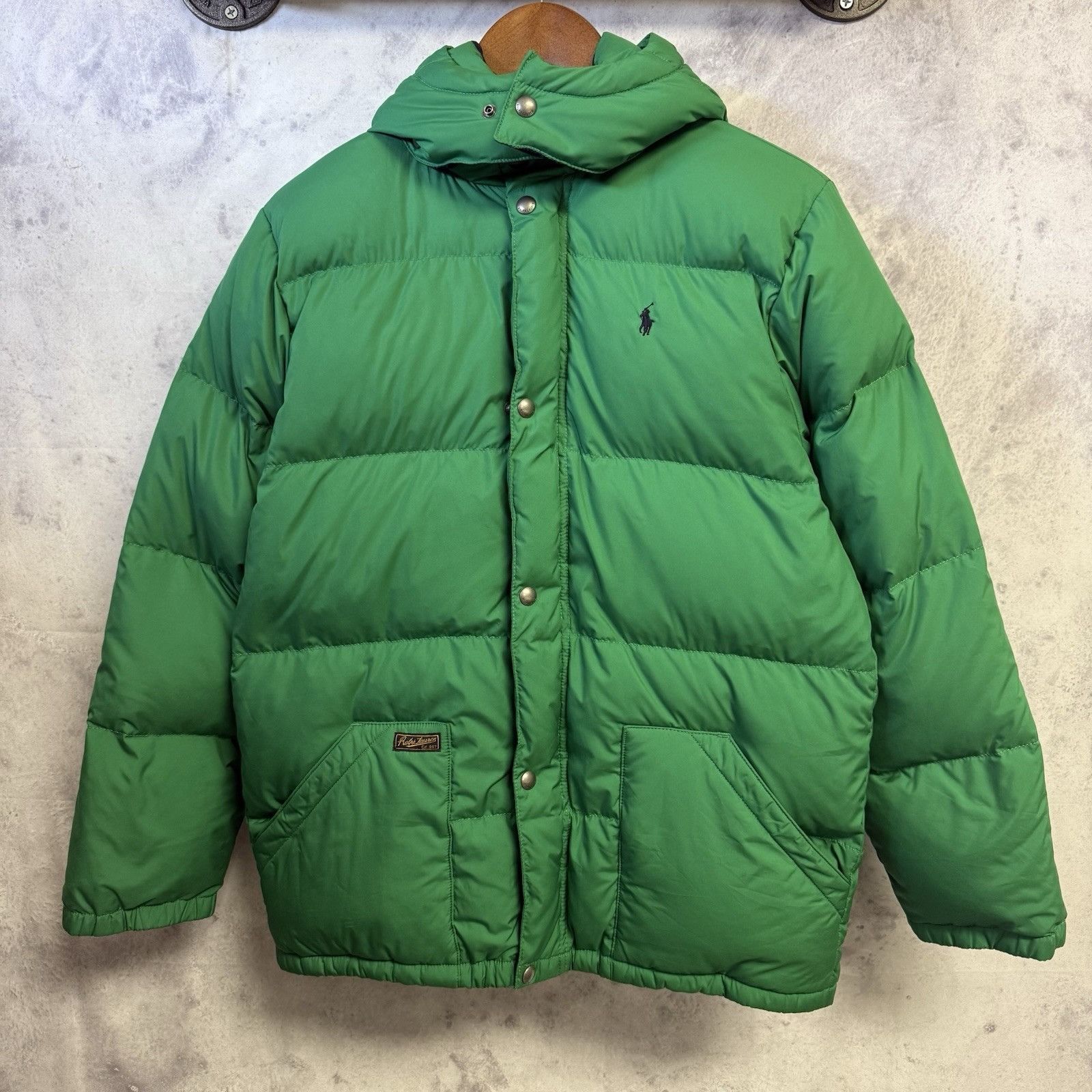 Polo Ralph Lauren Down Puffer Jacket Mens Small Gr