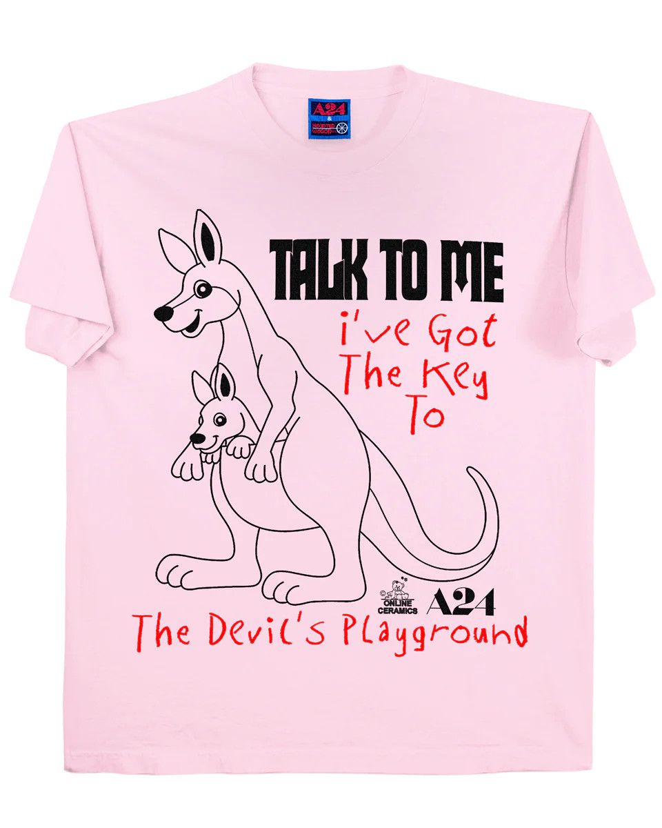 A24 Online Ceramics x Talk To Me Devils Playground Movie Tee