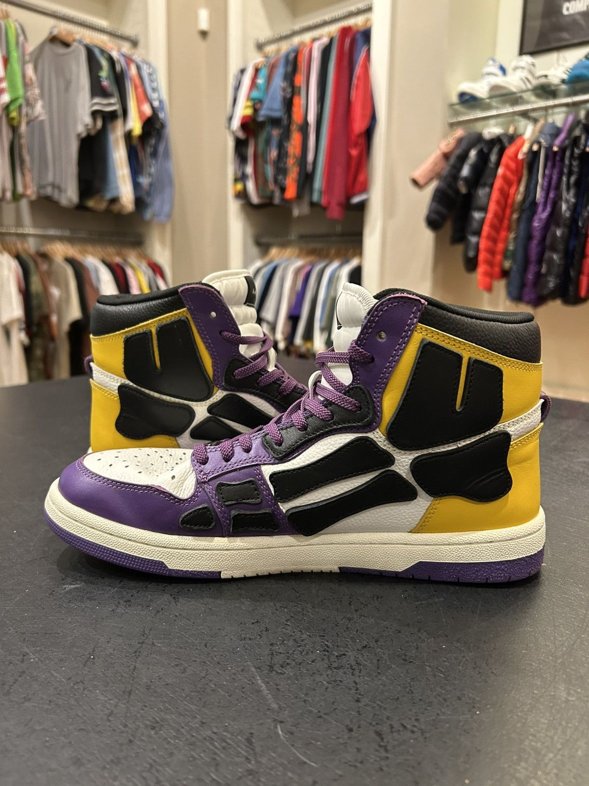 Amiri Amiri Bone High - Purple/Yellow Size US 9 / EU 42 - 3 Thumbnail