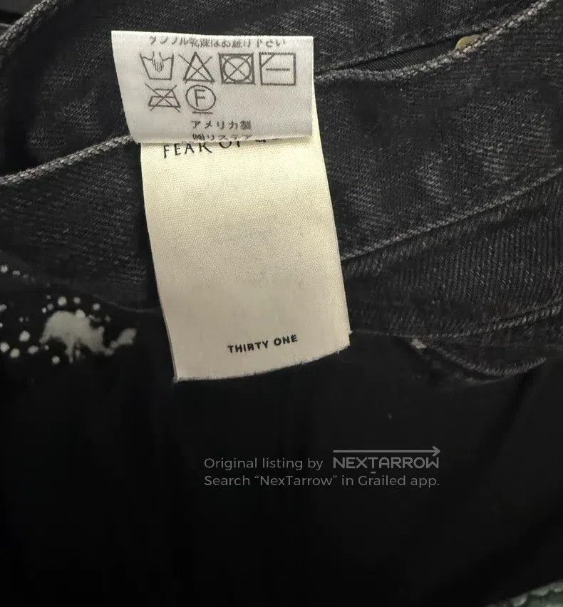 Fear of God Fear of God 5th black splash ink Size US 31 - 7 Thumbnail