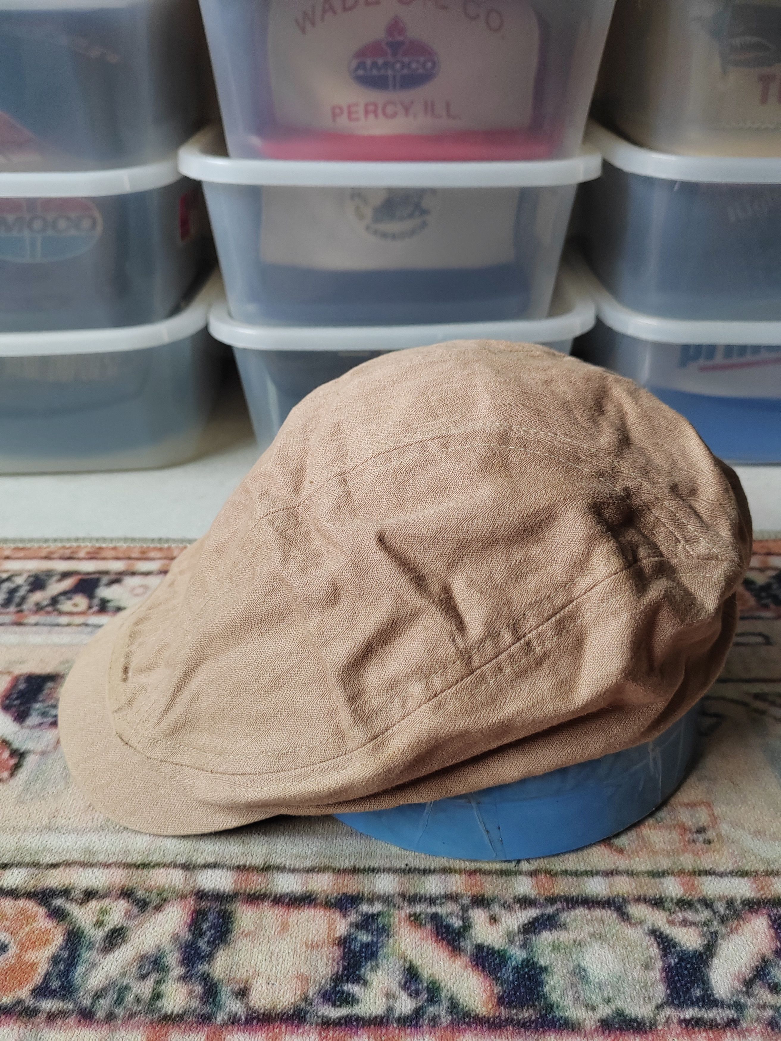 Japanese Brand Vintage Padlock Flat Hat Cap Size ONE SIZE - 1 Thumbnail