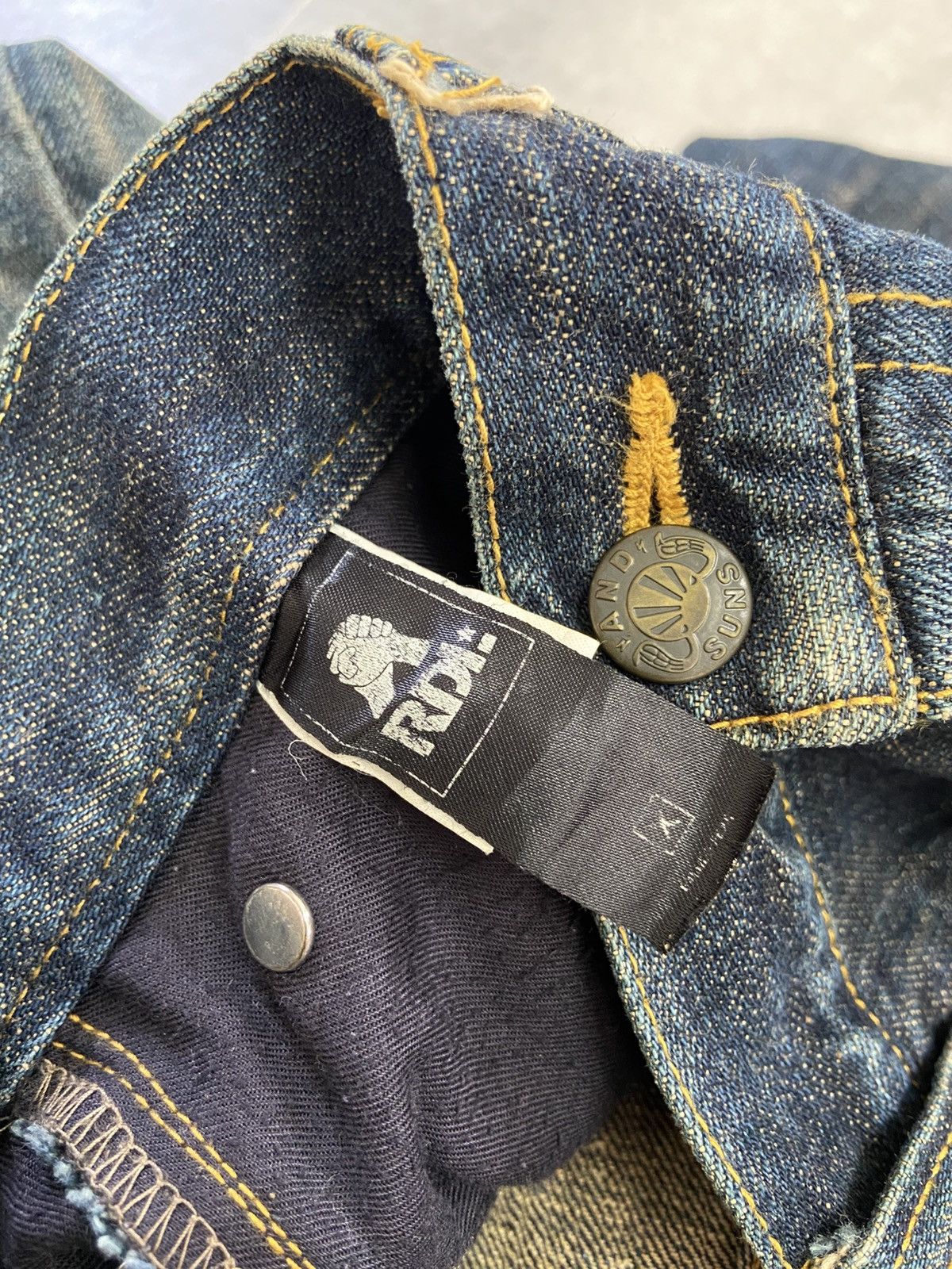 ANDSUNS × Japanese Brand Rare And Suns Jeans japanese Size US 33 - 9 Thumbnail
