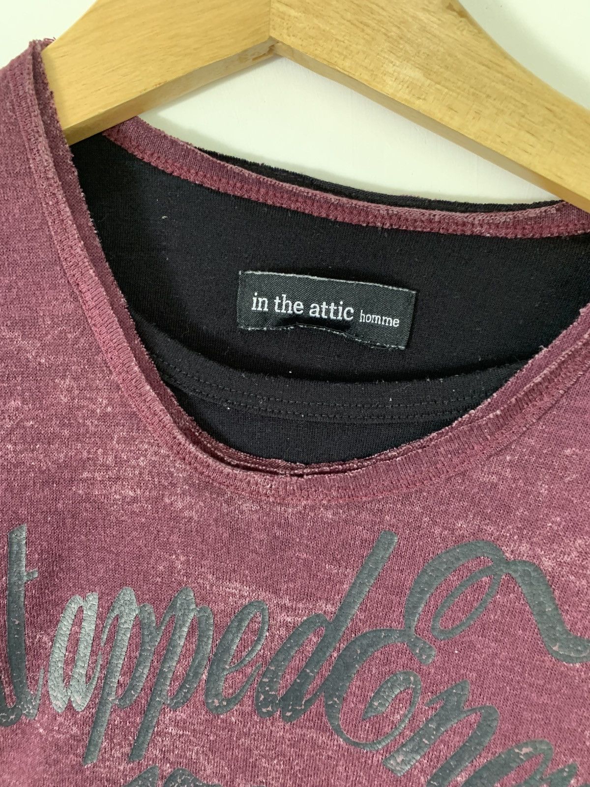 Japanese Brand 2000s longsleeve double layer in the attic style era Size US M / EU 48-50 / 2 - 4 Thumbnail
