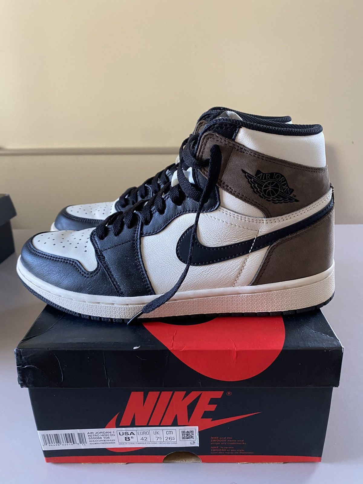 Nike Jordan 1 Retro OG High Dark Mocha | Grailed