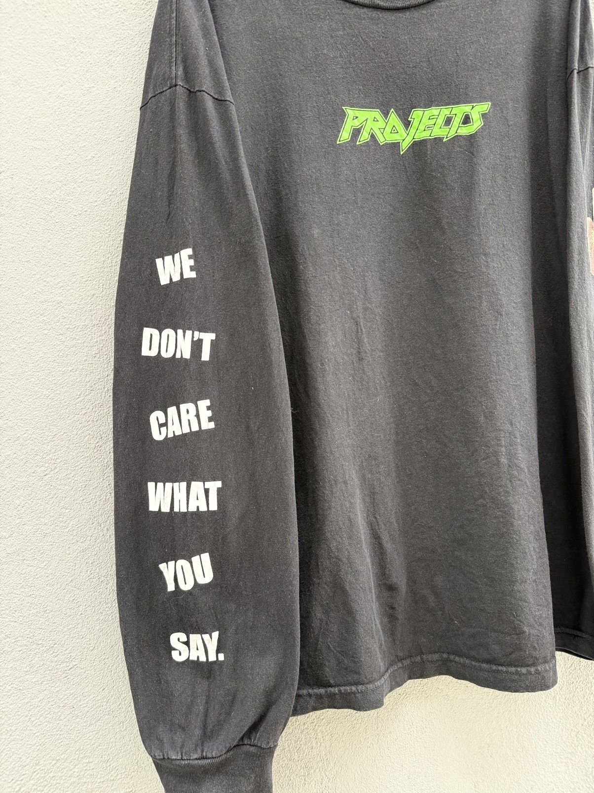 Band Tees Rare Y2K Projects We Dont Care What You Say Babylan Fuck You Size US XL / EU 56 / 4 - 3 Thumbnail