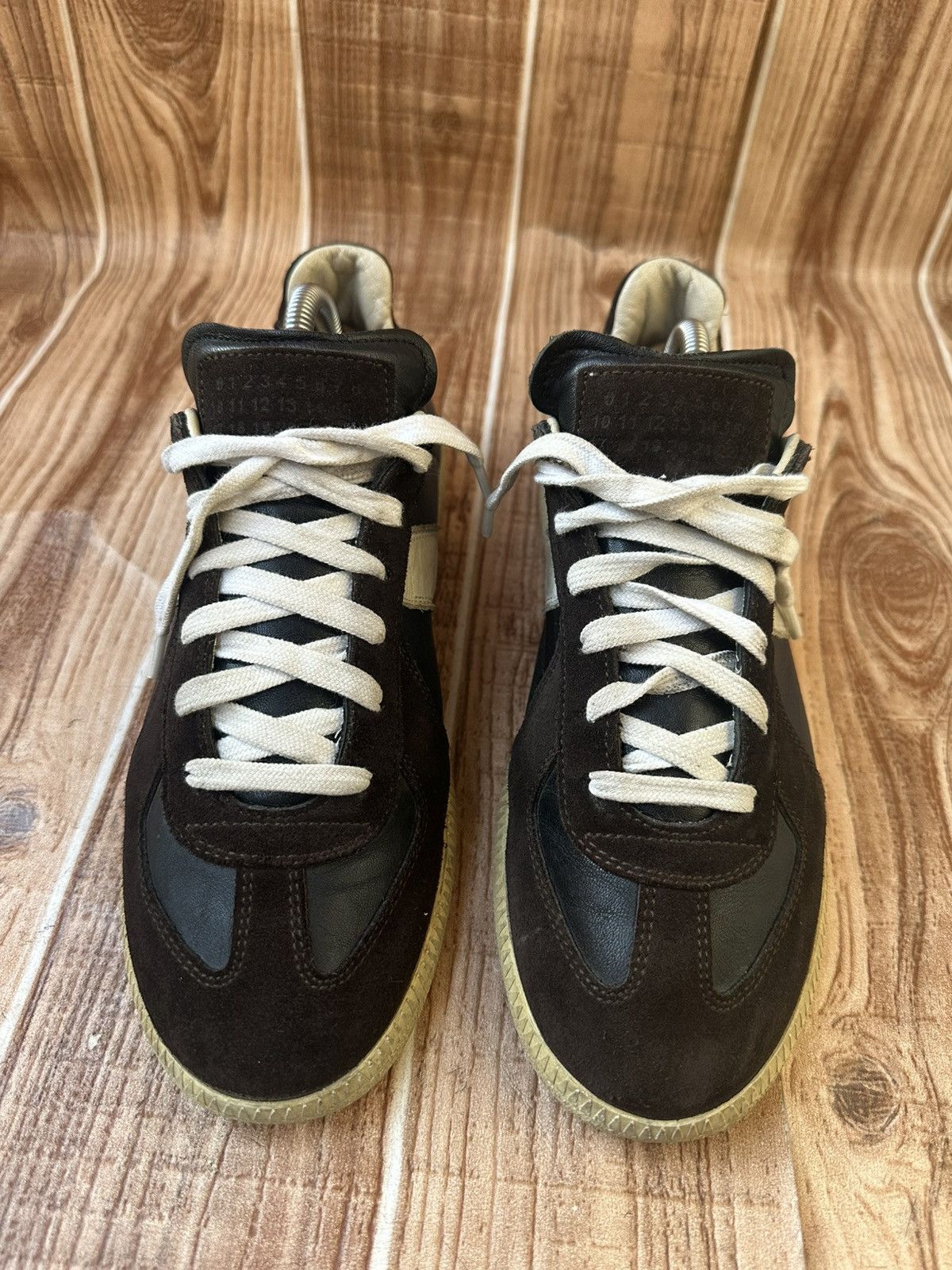 Maison Margiela Maison Margiela Archive Brown GAT Rare Vintage Size US 9 / IT 39 - 4 Thumbnail