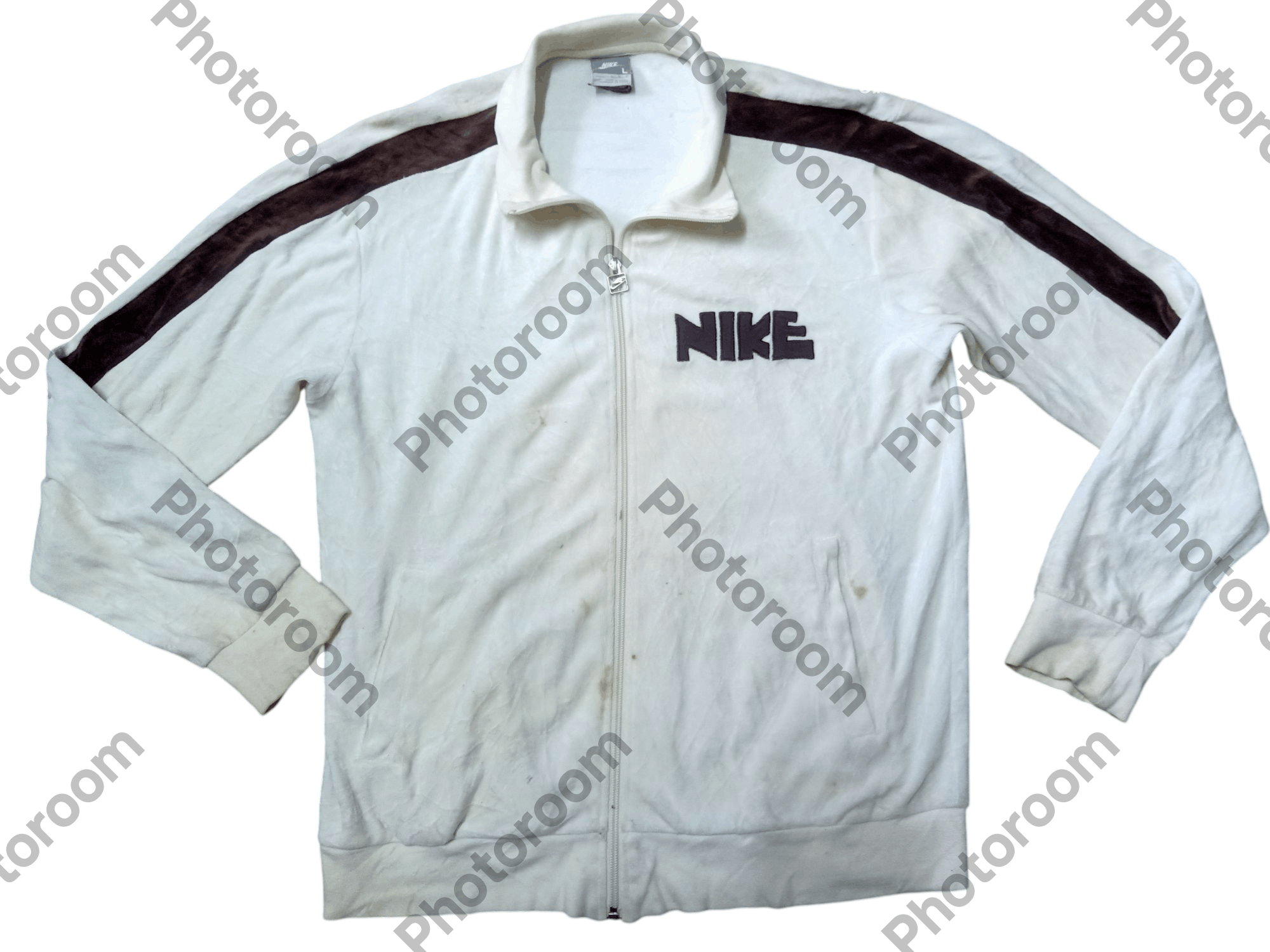 Nike Nike Block Condroy Swearters Men Zipper Poket Size US L / EU 52-54 / 3 - 1 Thumbnail