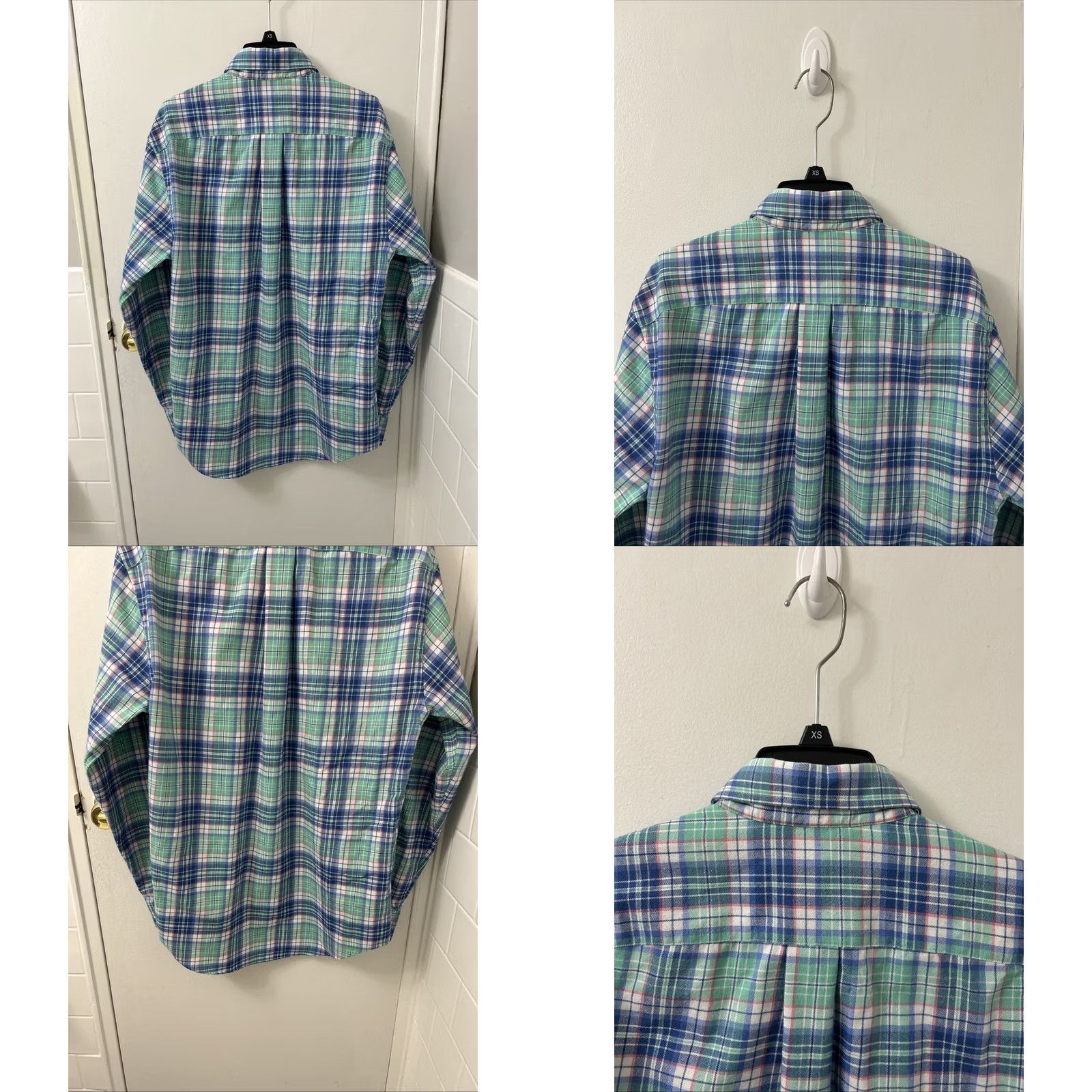 Vineyard Vines Vineyard Vines Tucker Shirt Mens S Blue Plaid Long Sleeve Button-Up Classic Fit L/S Size US S / EU 44-46 / 1 - 8 Thumbnail