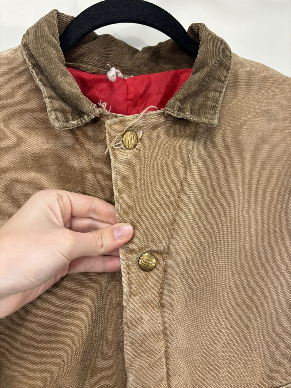 Carhartt Vintage 90s Carhartt USA Made Workwear Boxy Cropped Jacket Size US M / EU 48-50 / 2 - 5 Thumbnail