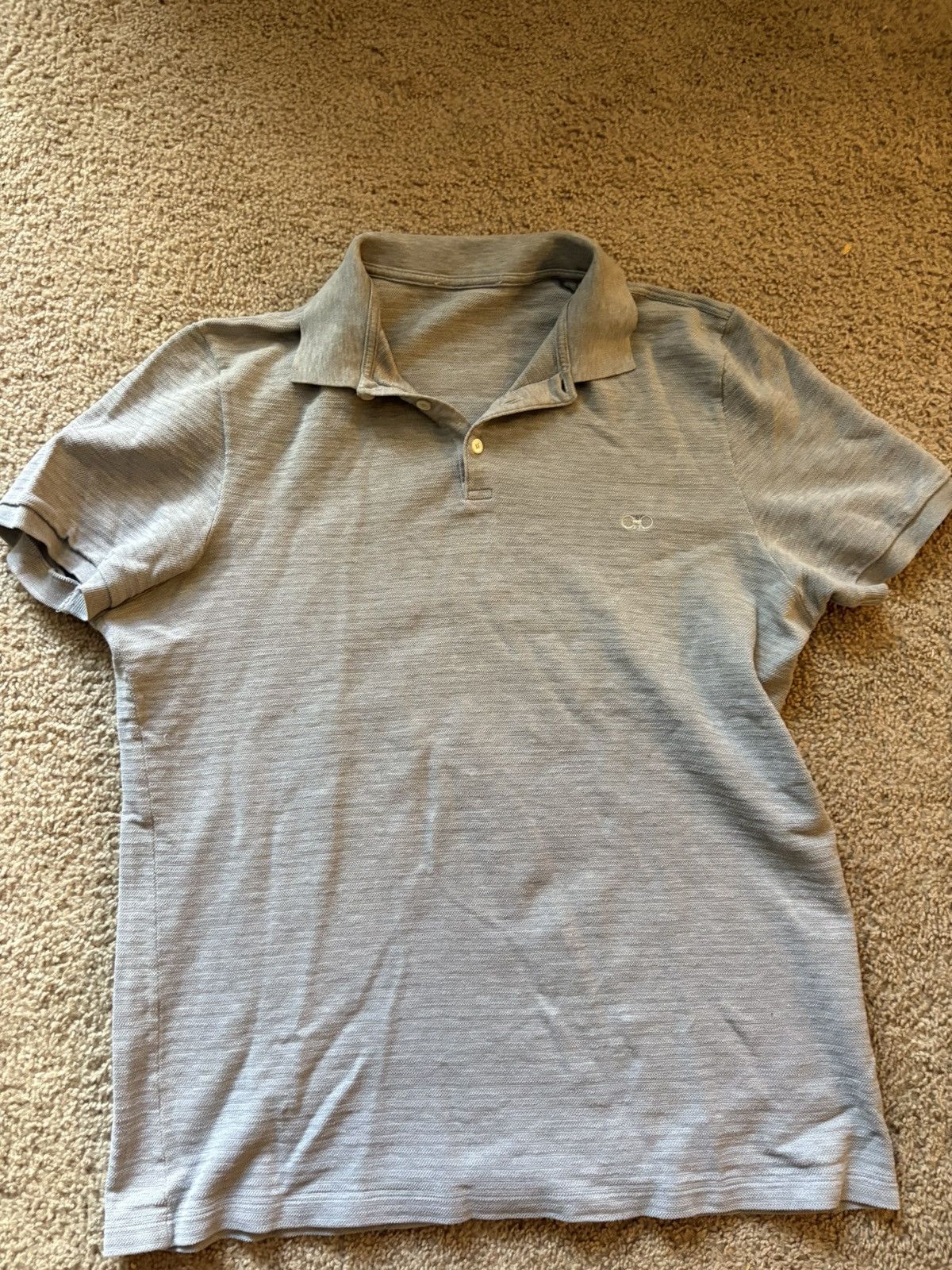 Salvatore Ferragamo Ferregamo Polo Button up Shirt Size US M / EU 48-50 / 2 - 1 Thumbnail