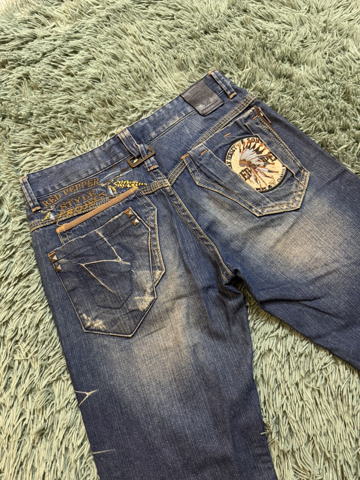 Other DENIM JEANS RED PEPPER Jeans Vintage Denim "INDIAN" Size 32 Size US 32 / EU 48 - 8 Thumbnail
