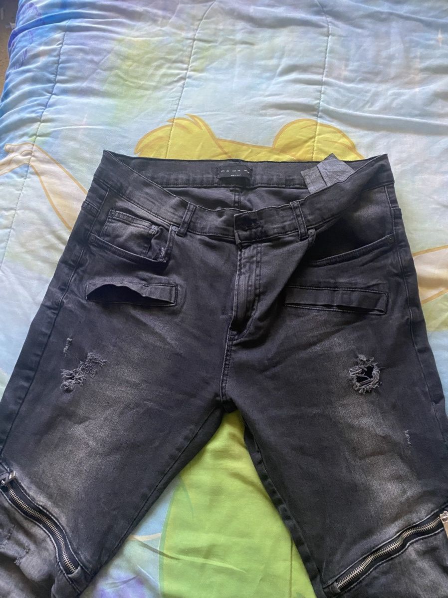 Zara Zara Zipper Jeans Size 36 Size US 36 / EU 52 - 4 Thumbnail