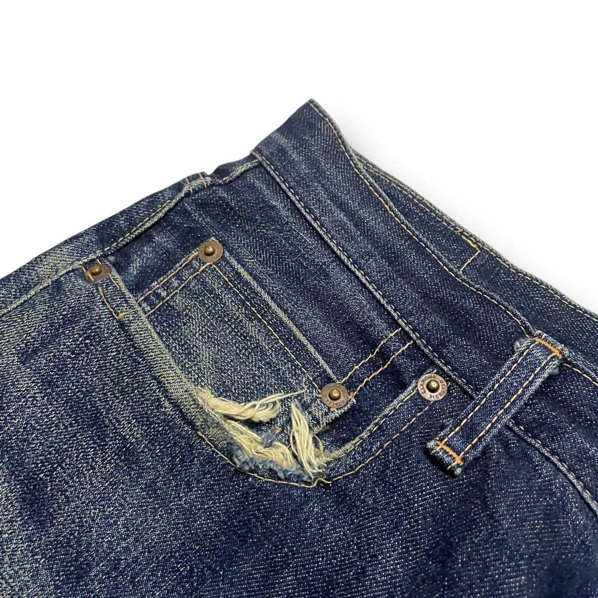 Hysteric Glamour ORIGINAL VINTAGE KINKY JEANS SELVEDGE HYSTERIC GLAMOUR Size US 32 / EU 48 - 4 Thumbnail