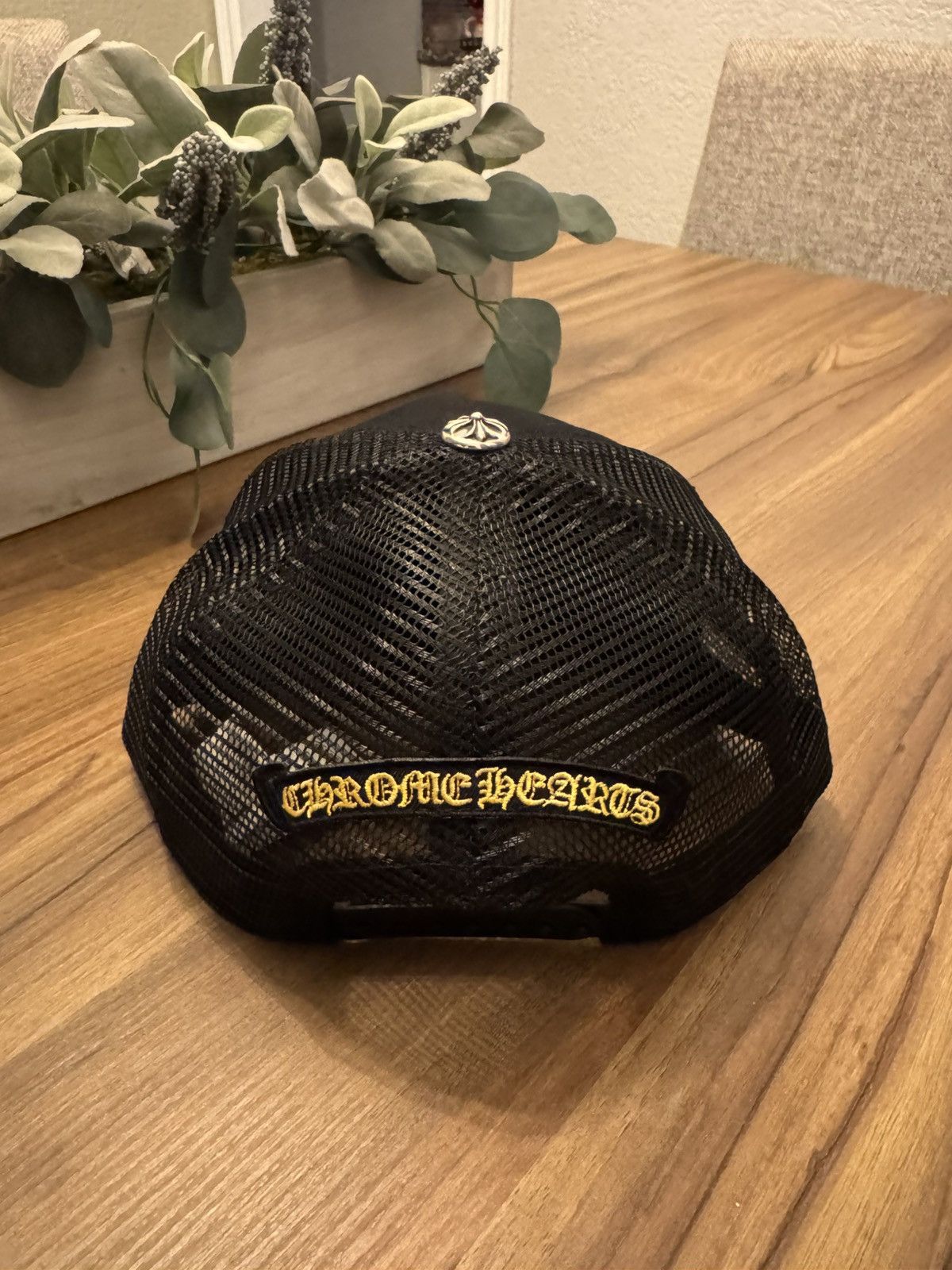 Chrome Hearts Chrome Hearts Plus Cross Seal Stamp Trucker Hat Size ONE SIZE - 2 Thumbnail
