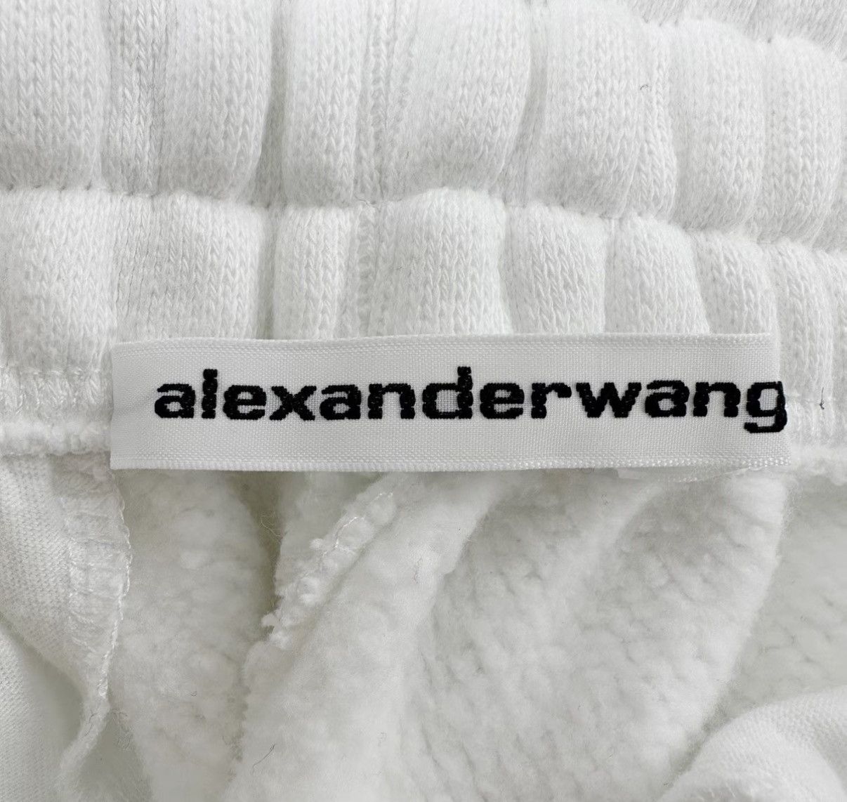 Alexander Wang Alexander Wang White Foam Logo Jogger Pants K12 Size 26" / US 2 / IT 38 - 6 Thumbnail