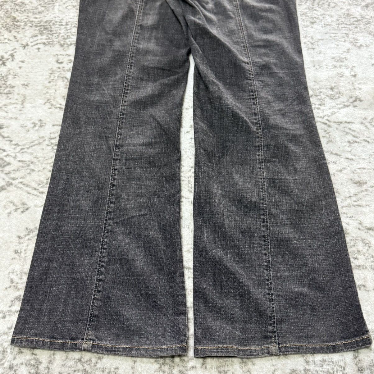 Japanese Brand Japanese Brand Paneled Flare Bootcut Jeans Size 31" - 10 Thumbnail
