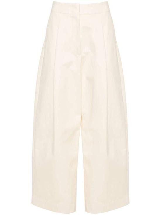 Studio Nicholson STUDIO NICHOLSON Women Straight Pants DORDONISNW 1616CREAM Beige Size 26" / US 2 / IT 38 - 1 Thumbnail