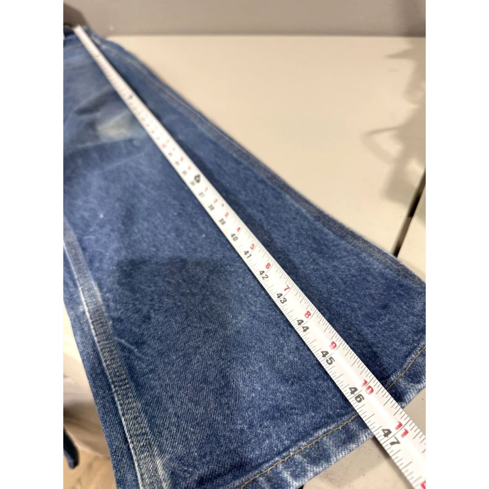 Carhartt Carhartt Jeans Men's 34x36 Blue Denim B234 Relaxed Fit Workwear Grunge Jeans Regular 34 Blue 5-Pocket Denim Carhartt B17 Straight Mens Size US 34 / EU 50 - 2 Thumbnail
