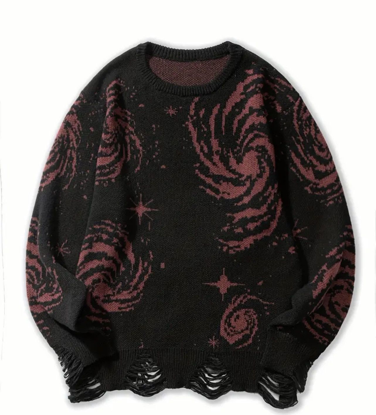 Other distressed knit starry night sweater Size US XXL / EU 58 / 5 - 1 Thumbnail
