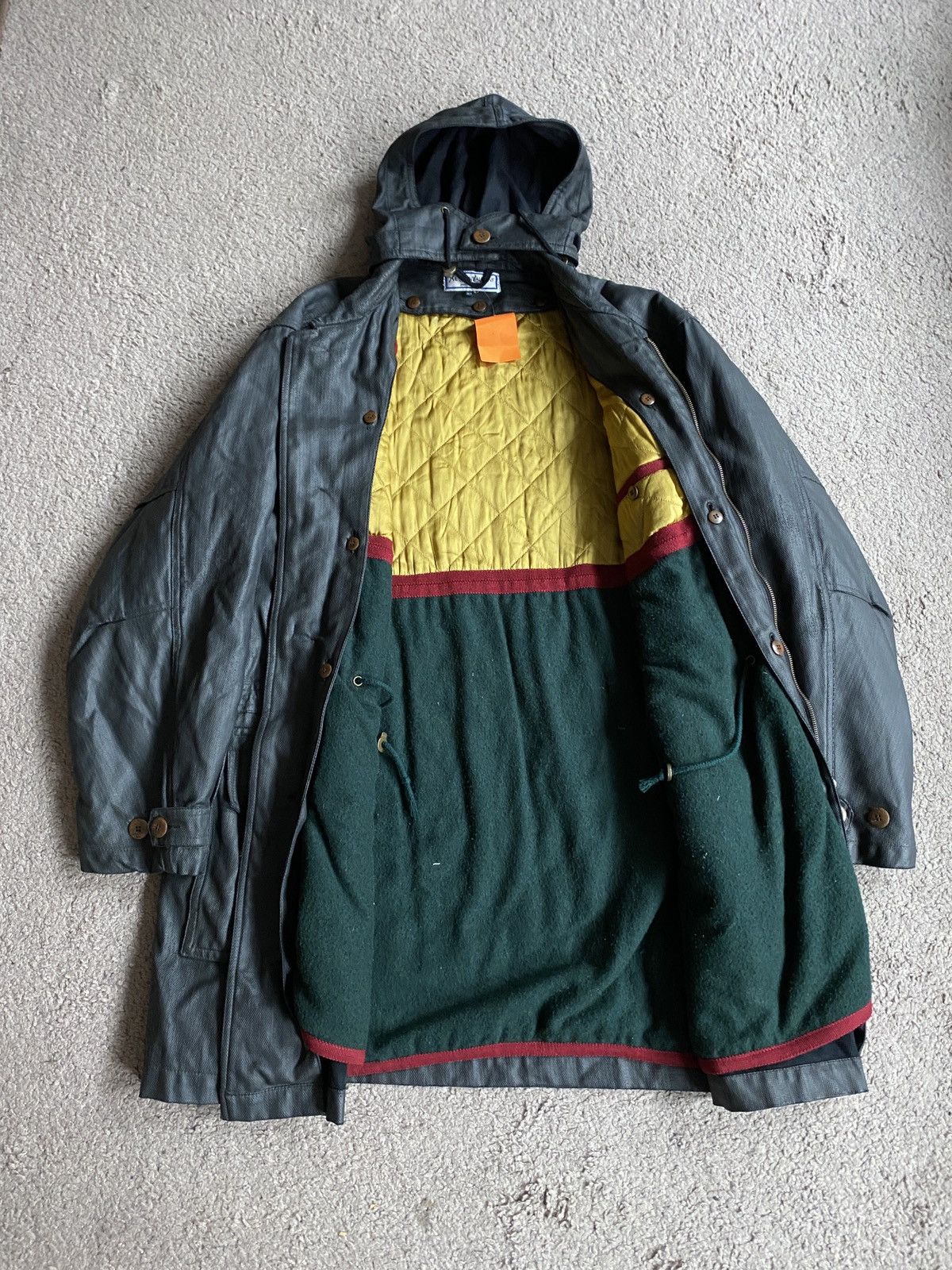 Vintage Vintage Yves Saint Laurent jacket coat parka heavyweight Size US L / EU 52-54 / 3 - 4 Thumbnail