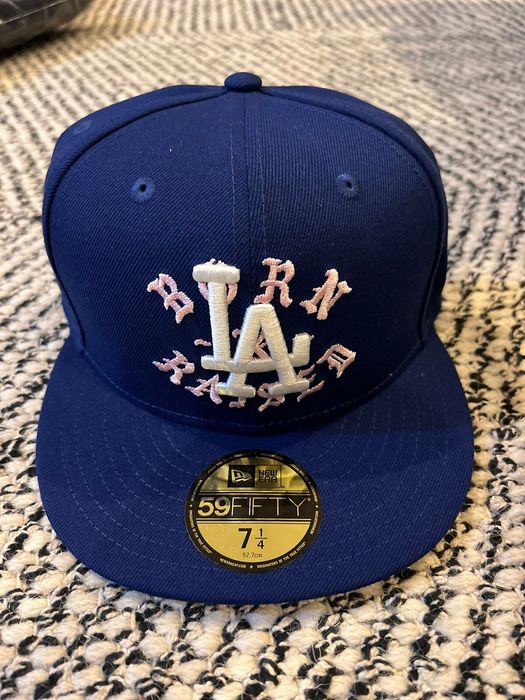 New Era Nike SB Born X Raised New Era Dodgers Rocker Hat Blue 7 1