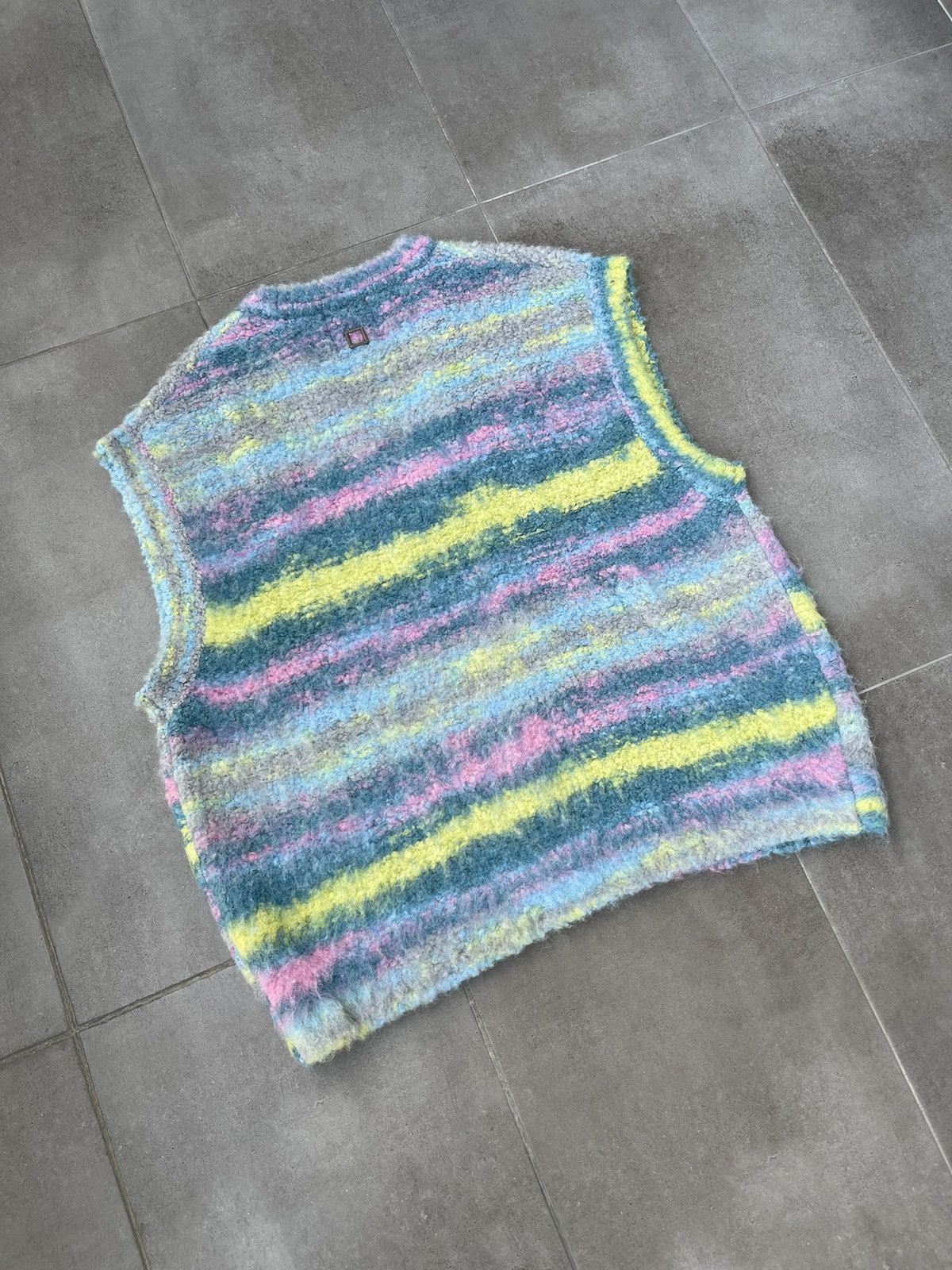 Wooyoungmi !DS! FW22 Wooyoungmi Multicolor Blue Stripped Alpaca Vest Size US M / EU 48-50 / 2 - 15 Thumbnail