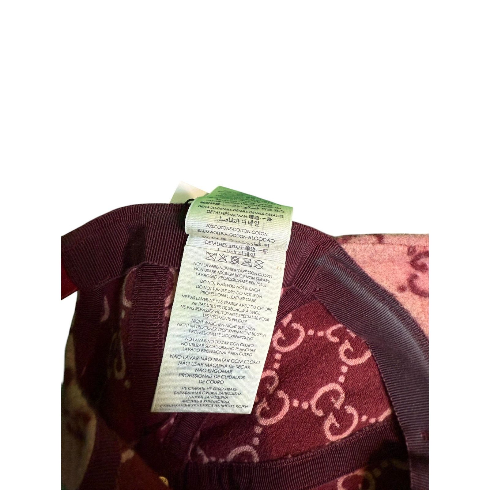 Gucci Gucci Felt Monogram Pink Hat Size ONE SIZE - 4 Thumbnail