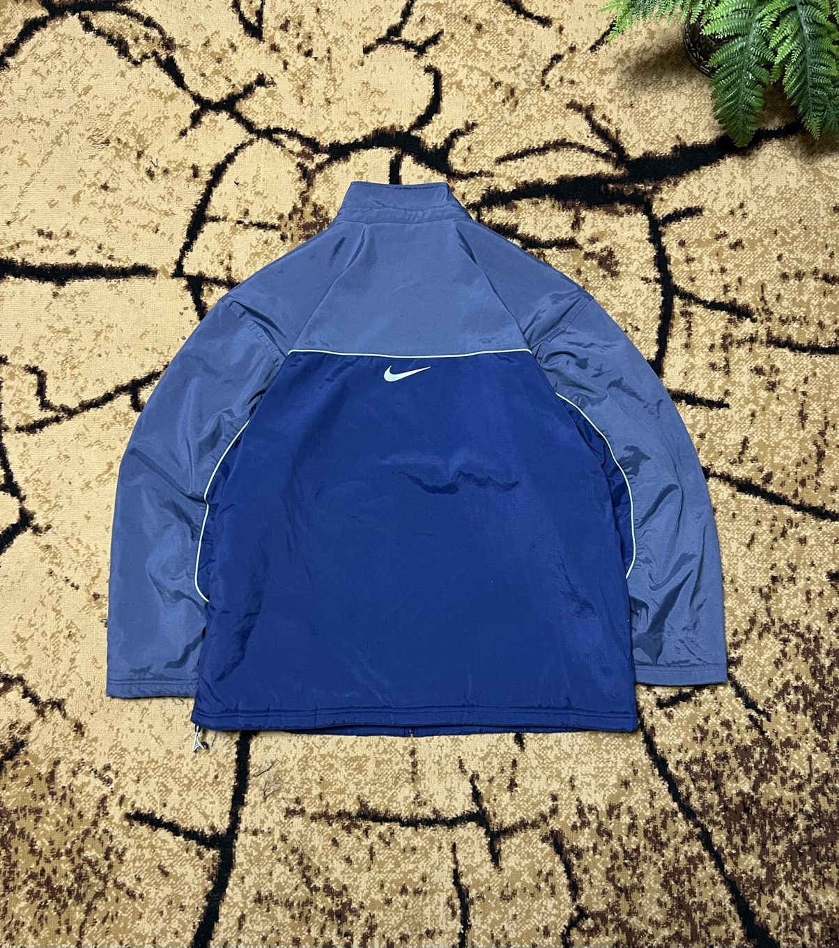 Nike × Vintage 00s Vintage Nike Ceter Swoosh Logo Streetwear Rare Size US XL / EU 56 / 4 - 1 Thumbnail