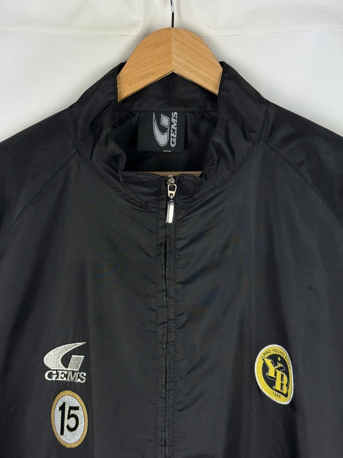 Other Gems BSC Young Boys Football Soccer Windbreaker Jacket Size US XL / EU 56 / 4 - 8 Thumbnail