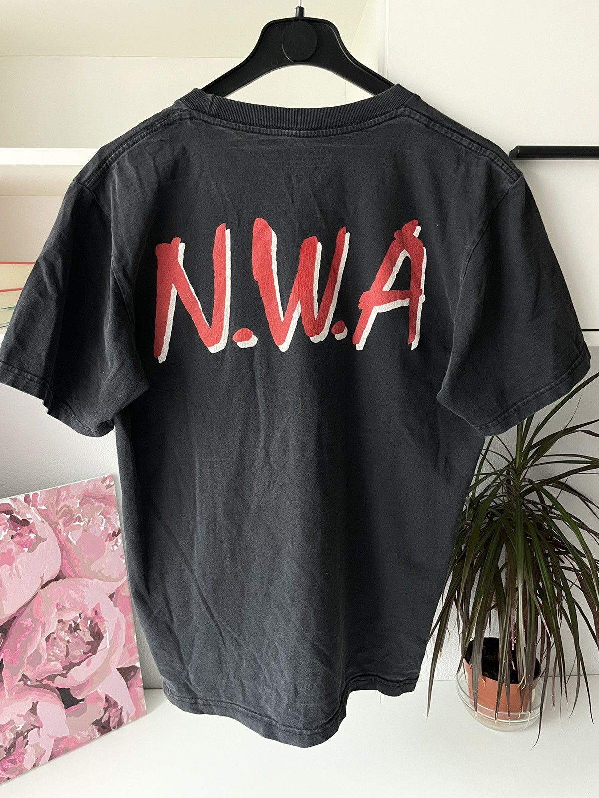 Rap Tees × Vintage N.W.A Straight Outta Compton 00’s Vintage T-Shirt Rap Black Size US M / EU 48-50 / 2 - 4 Thumbnail