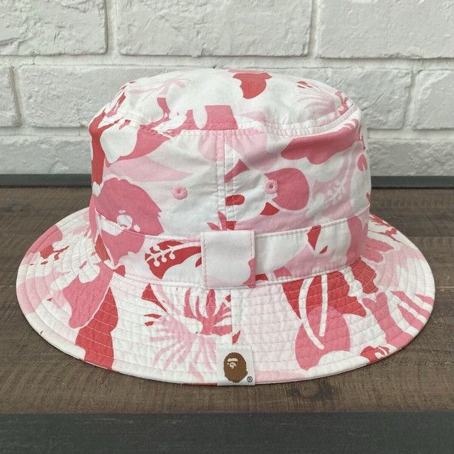 Bape BAPE ALOHA CAMO PINK bucket hat a bathing ape NIGO Size ONE SIZE - 1 Thumbnail
