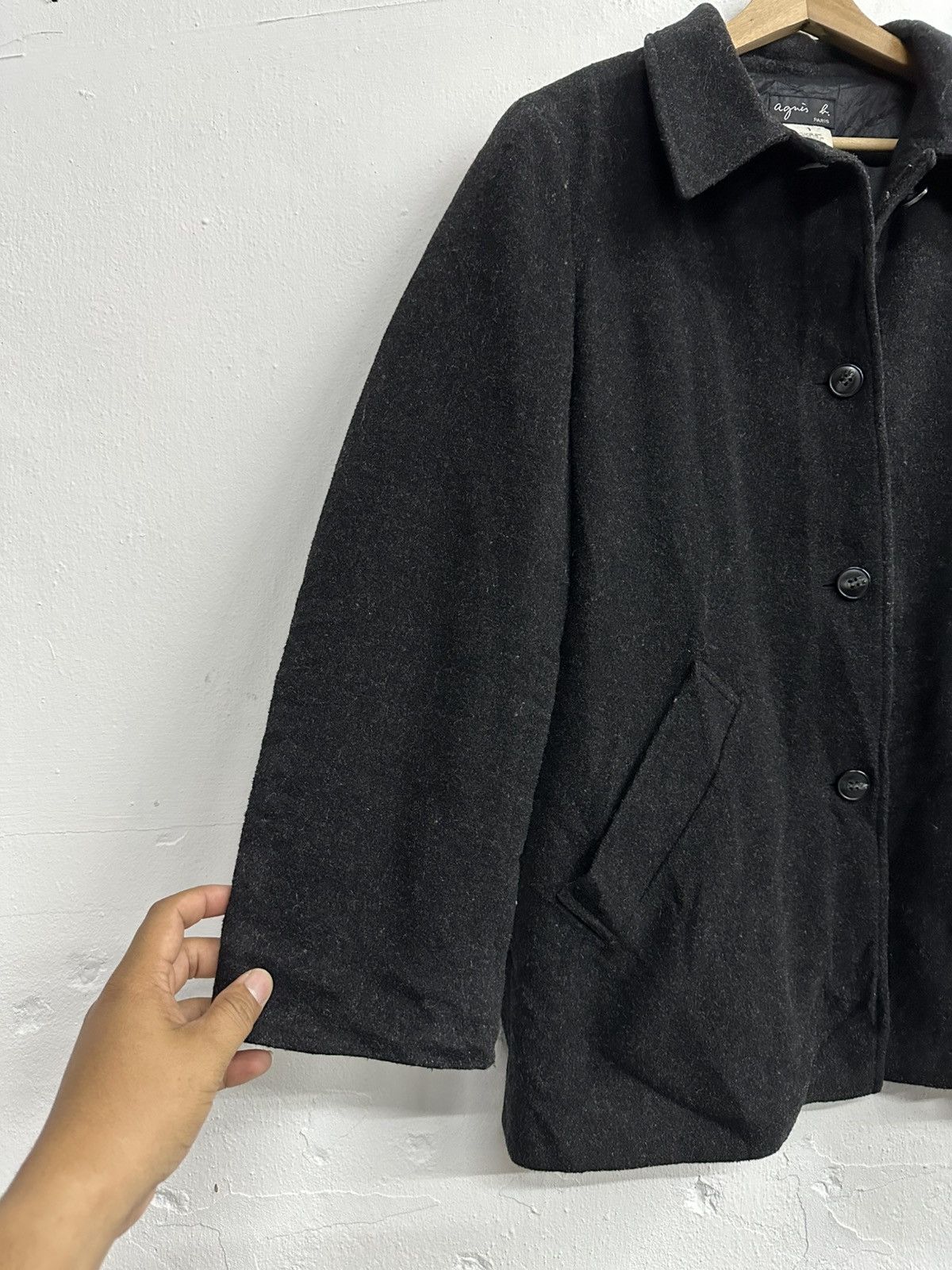 agnes b. VTG Agnes B Wool Jacket Size US S / EU 44-46 / 1 - 7 Thumbnail