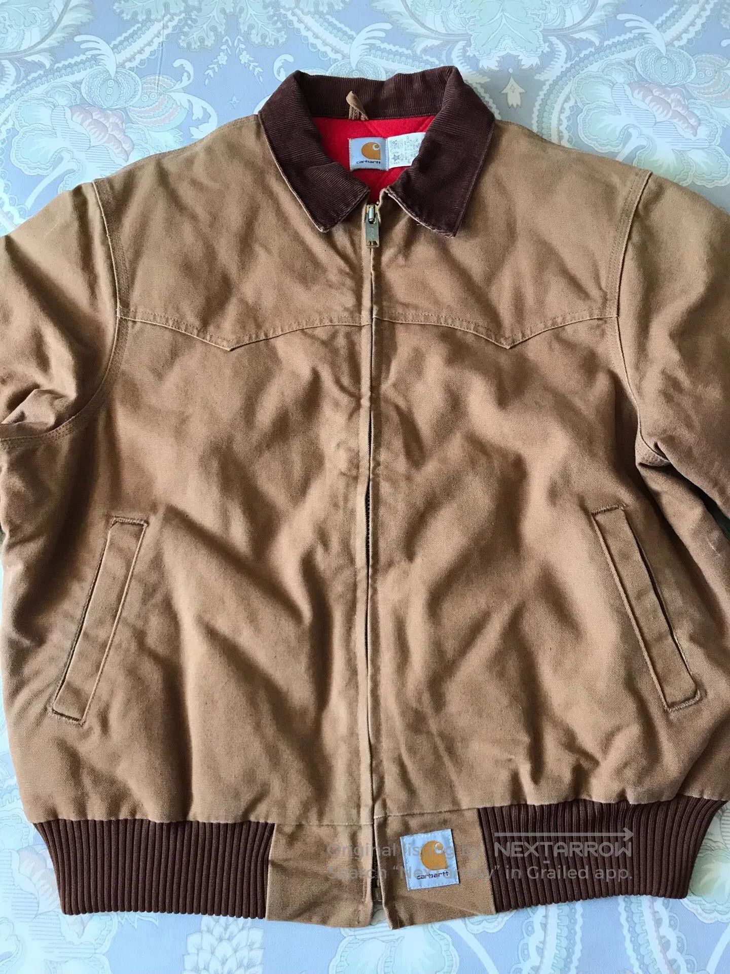 Carhartt Carhartt J13 BRN XL Canvas Jacket. Size US XL / EU 56 / 4 - 4 Thumbnail